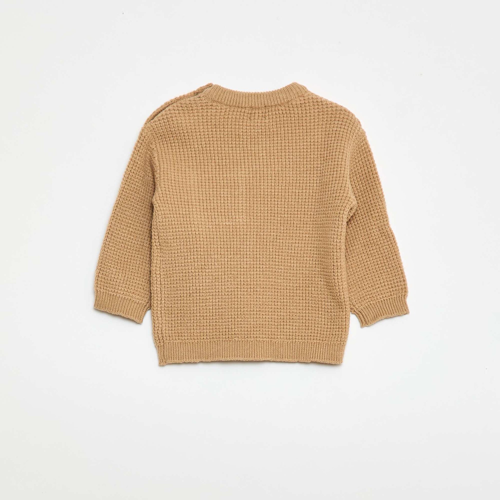 Ensemble pull + pantalon en maille - 2 pièces BEIGE