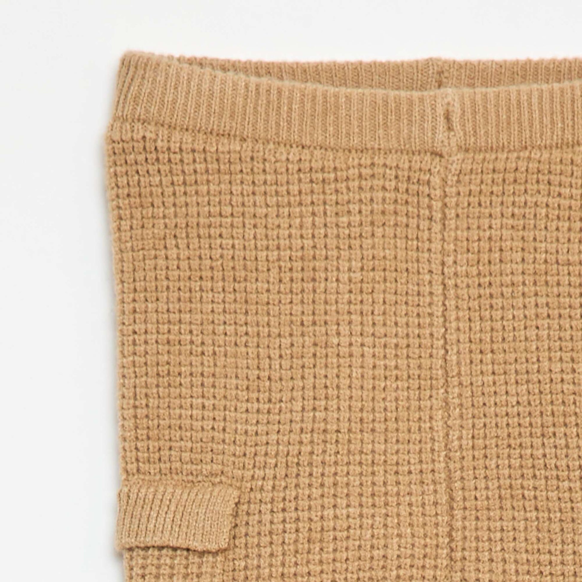 Ensemble pull + pantalon en maille - 2 pièces BEIGE