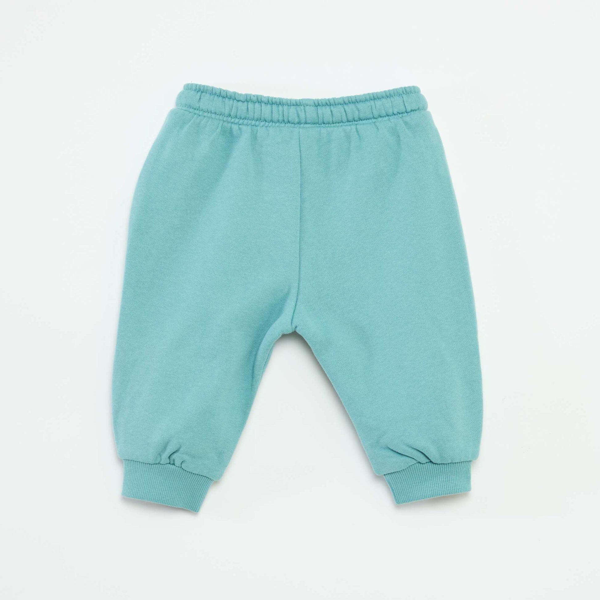 Jogging en molleton avec poche kangourou avec oreilles fantaisies BLEU