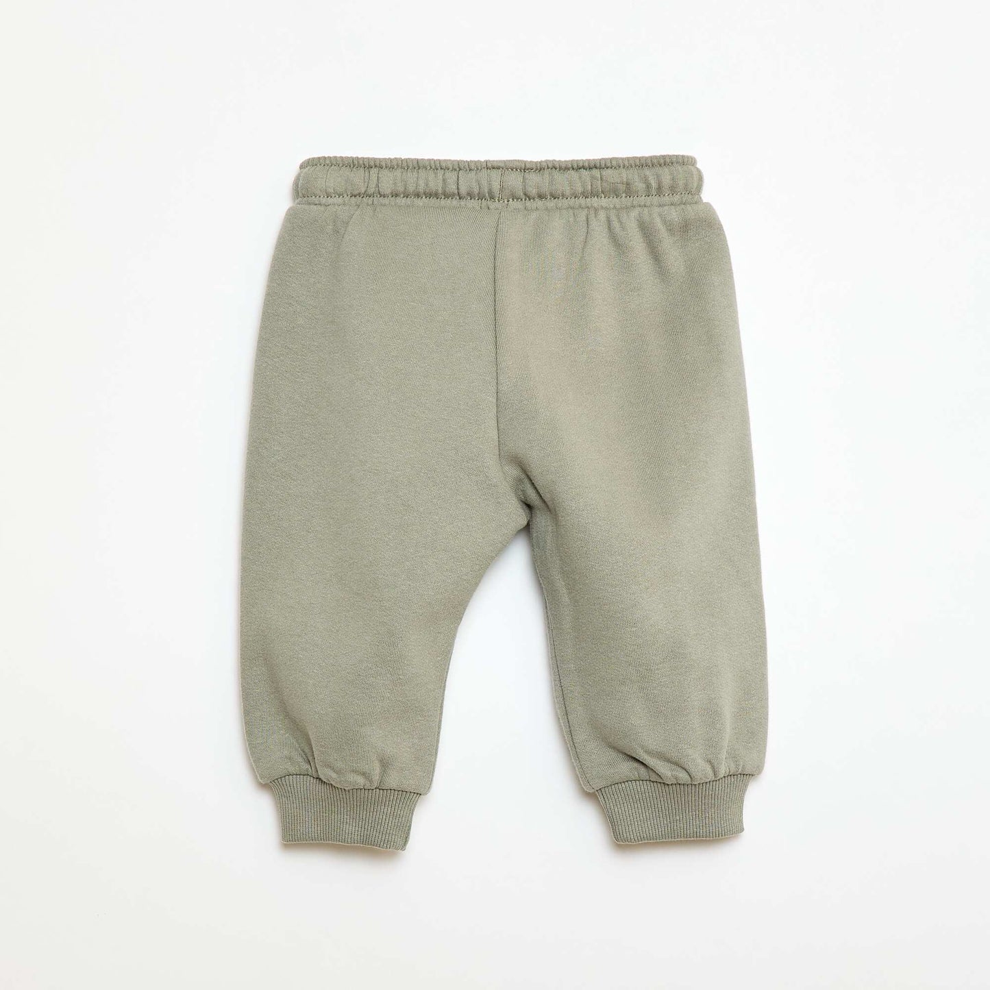Jogging en molleton avec poche kangourou avec oreilles fantaisies VERT