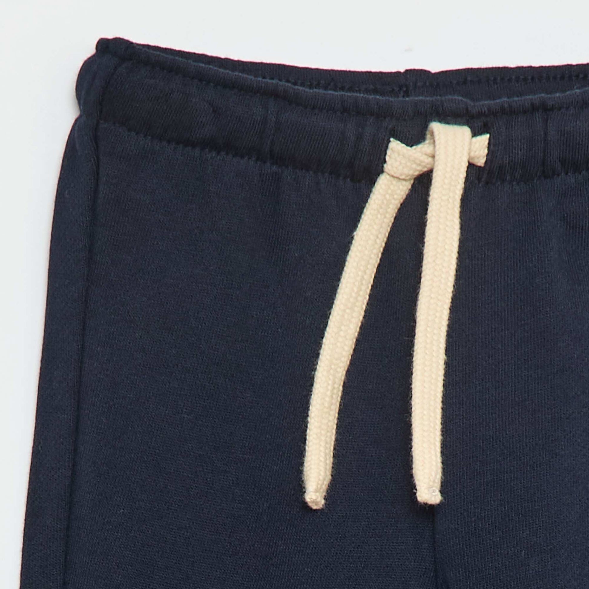 Pantalon jogging en french terry BLEU