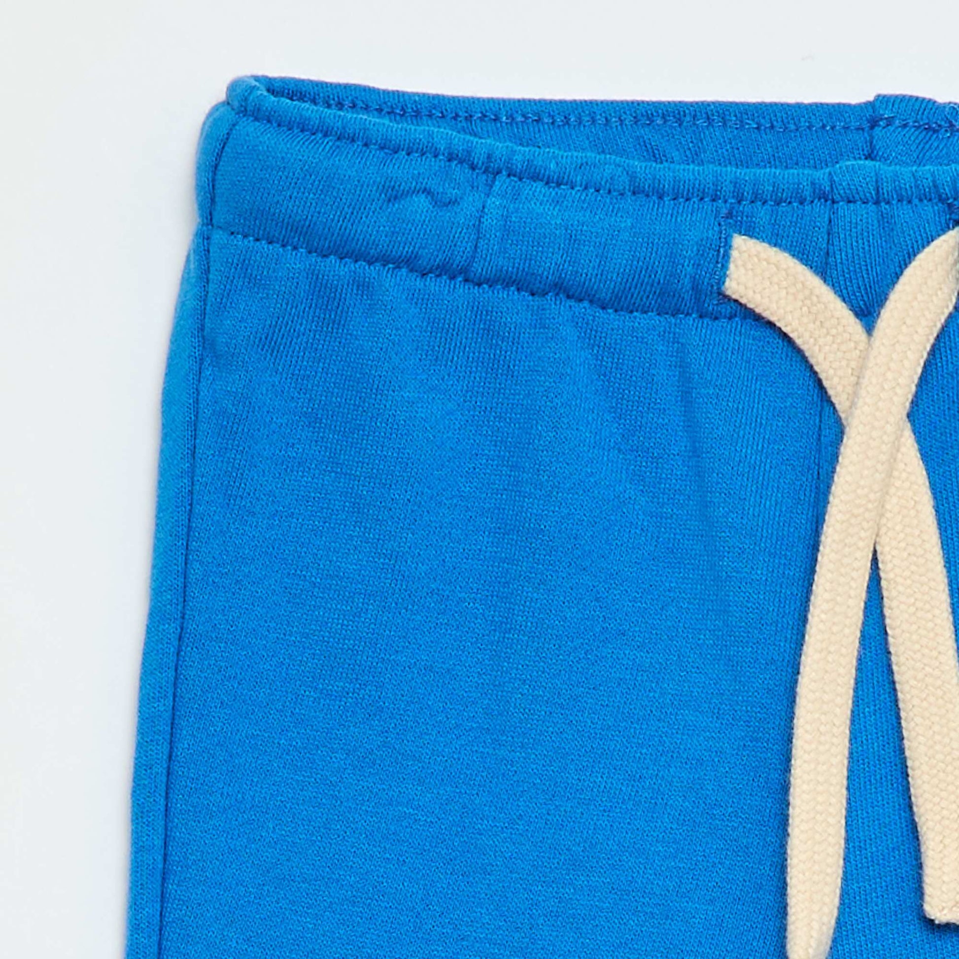 Pantalon jogging en french terry BLEU