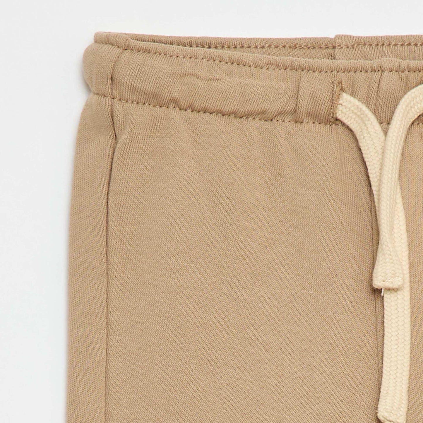 Pantalon jogging en french terry BEIGE