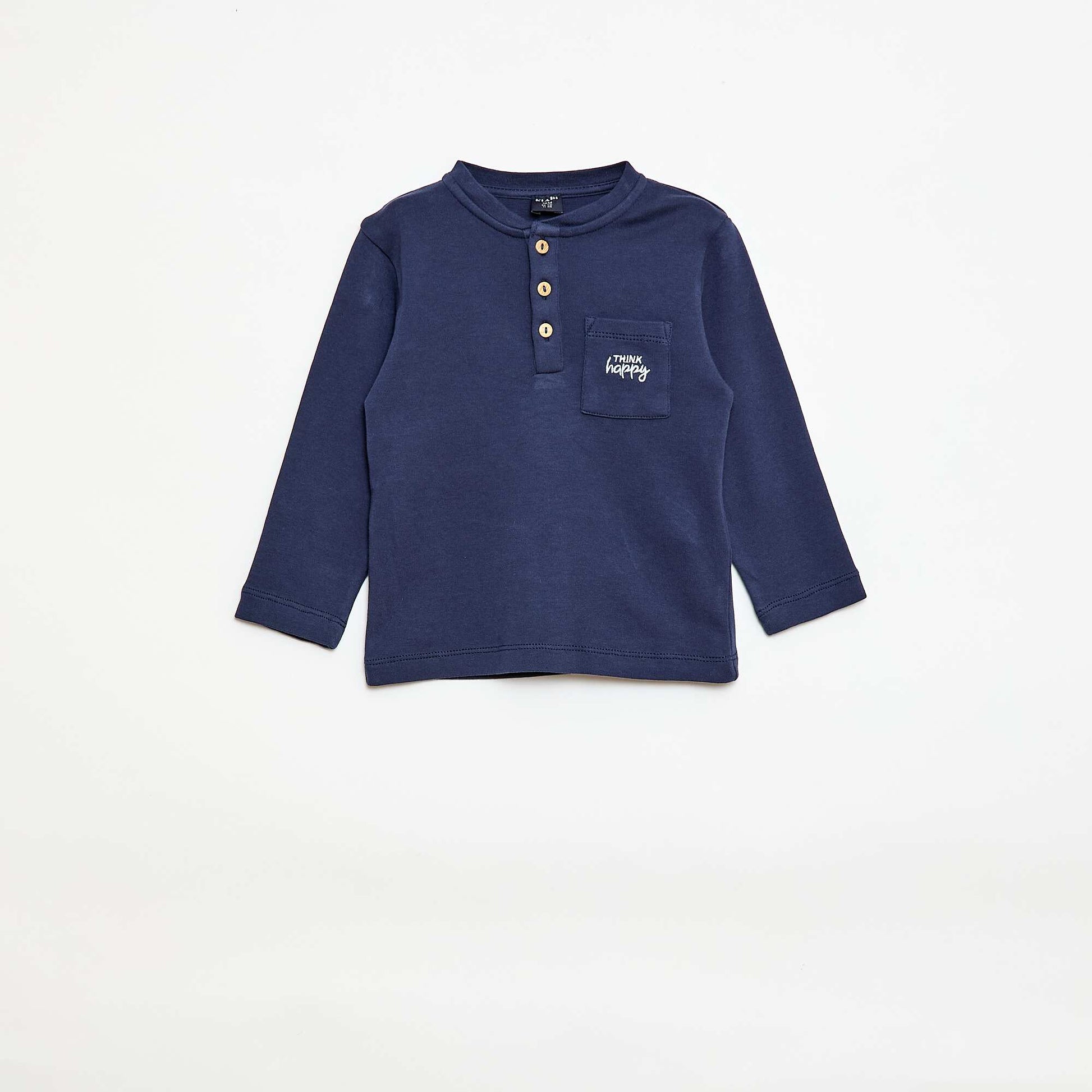 Ensemble pyjama long - 2 pièces BLEU MARINE