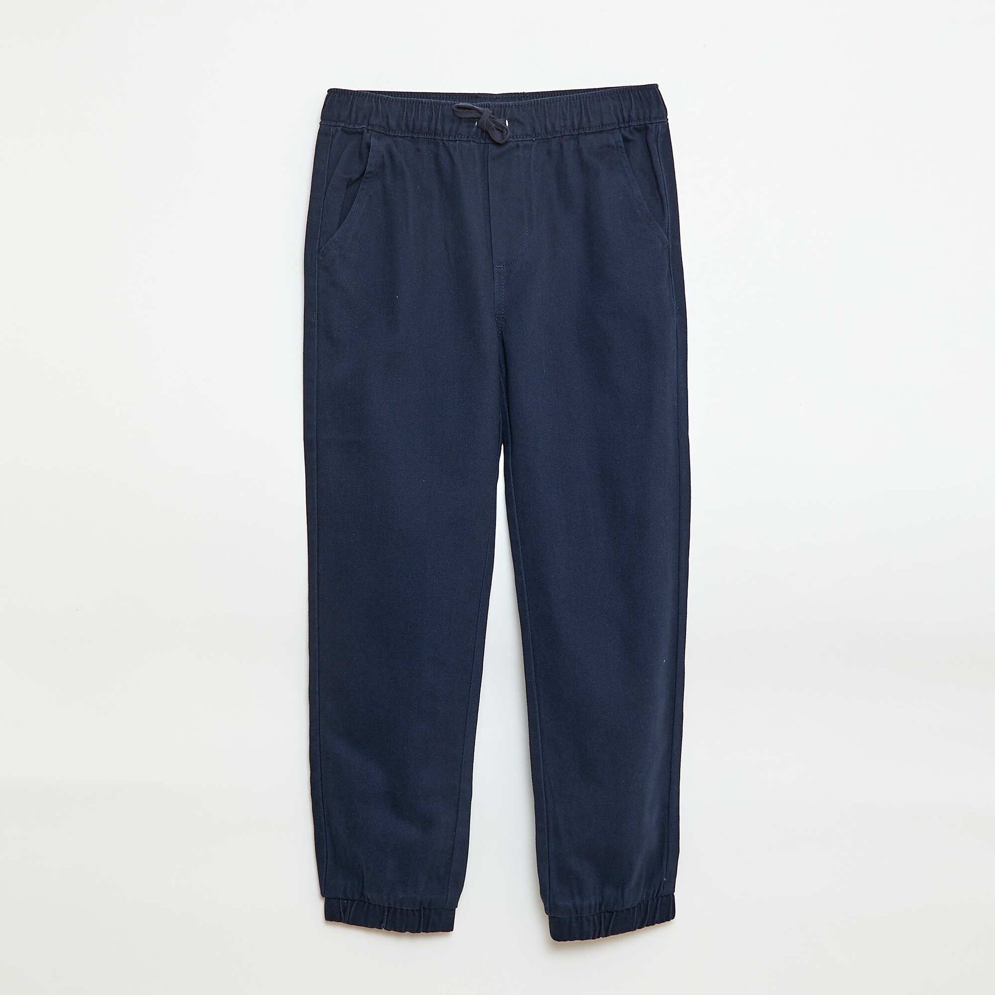 Pantalon style jogger BLEU MARINE