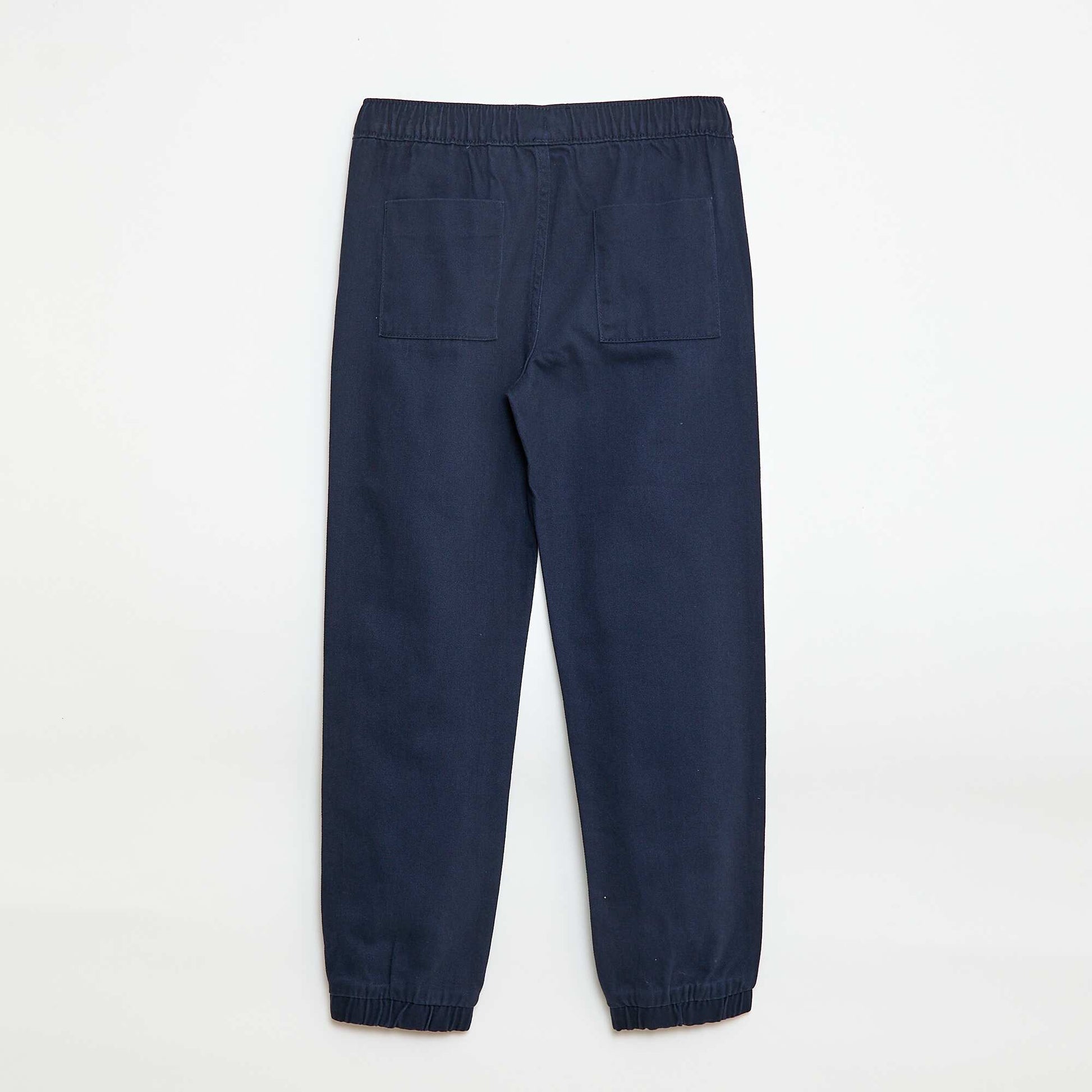 Pantalon style jogger BLEU MARINE