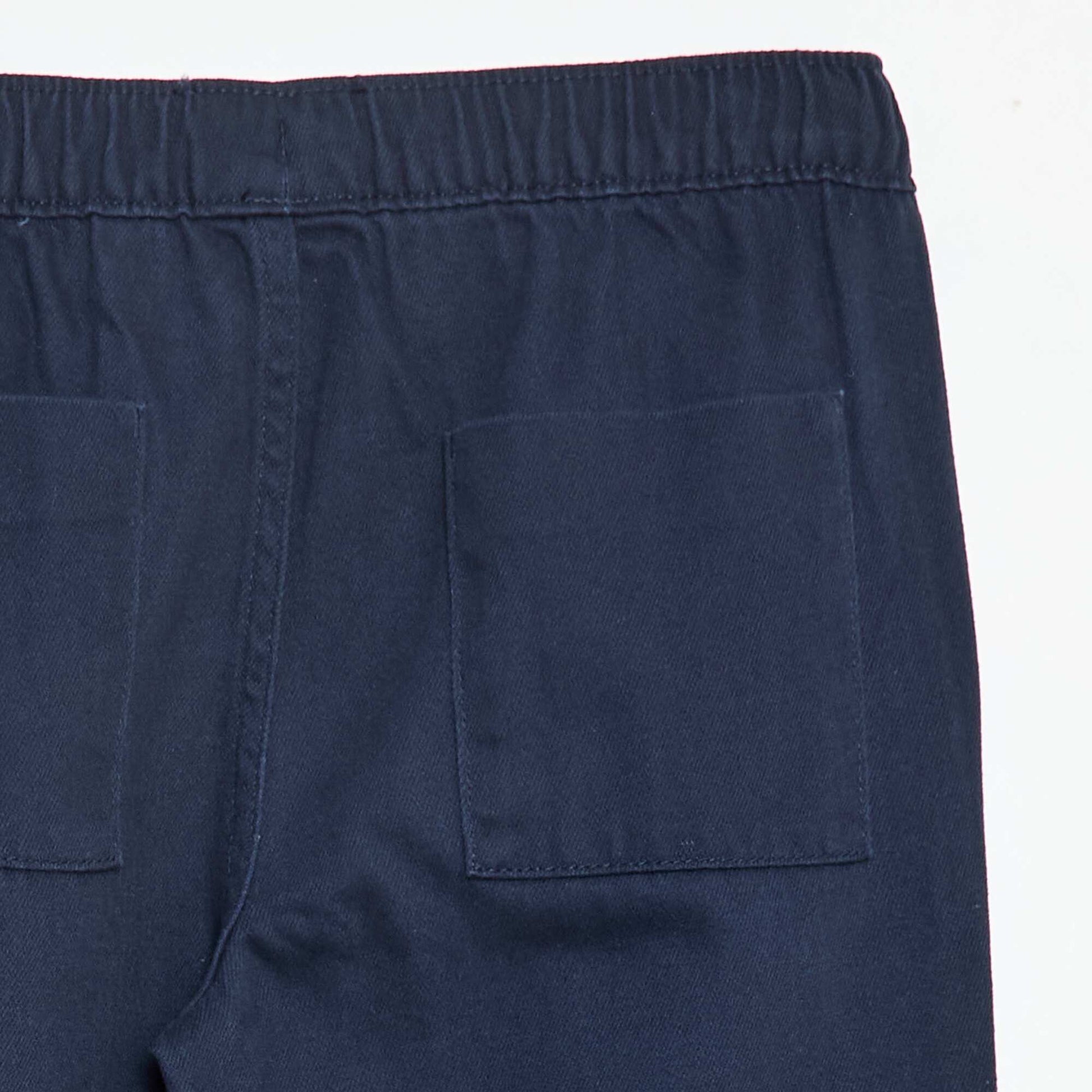 Pantalon style jogger BLEU MARINE