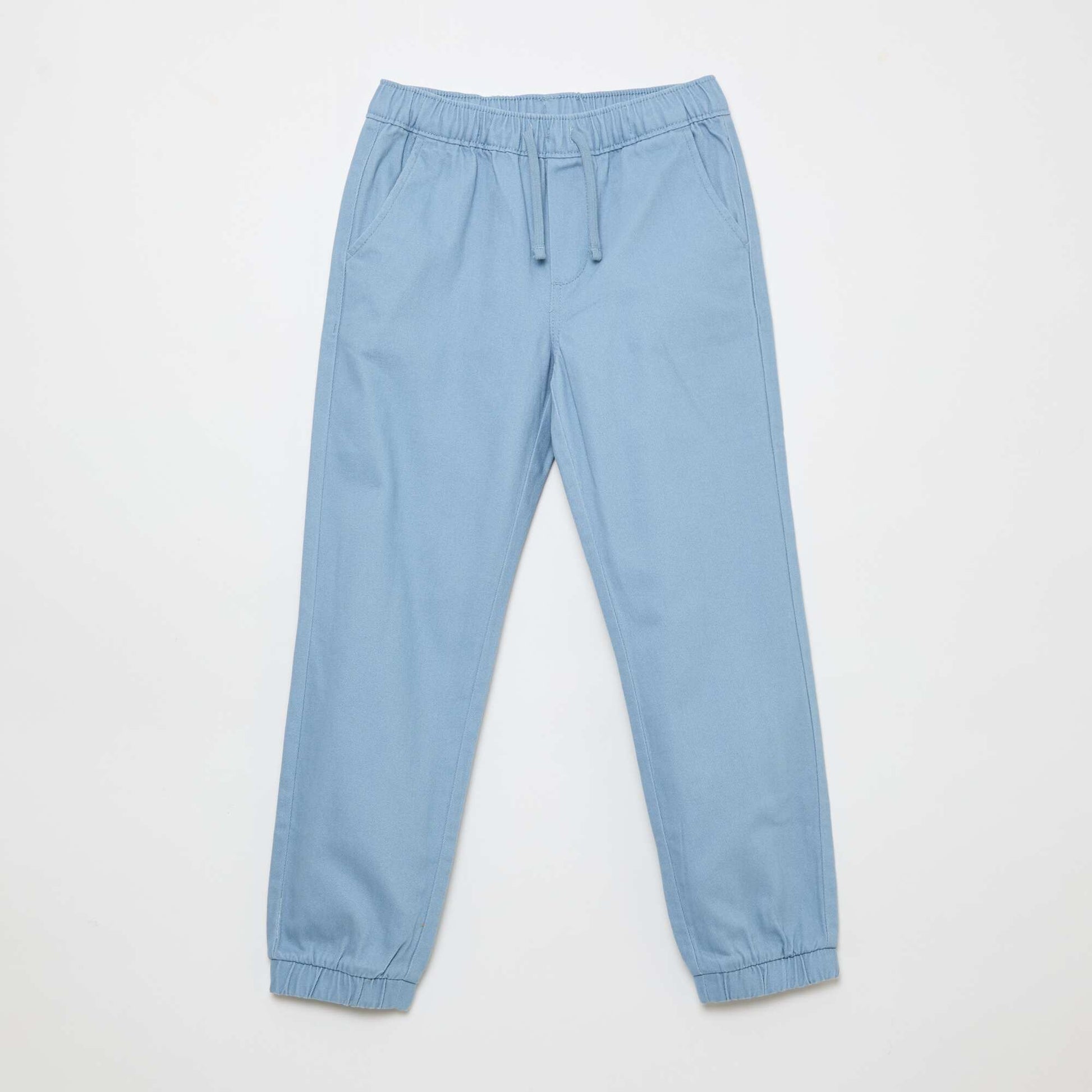 Pantalon style jogger BLEU