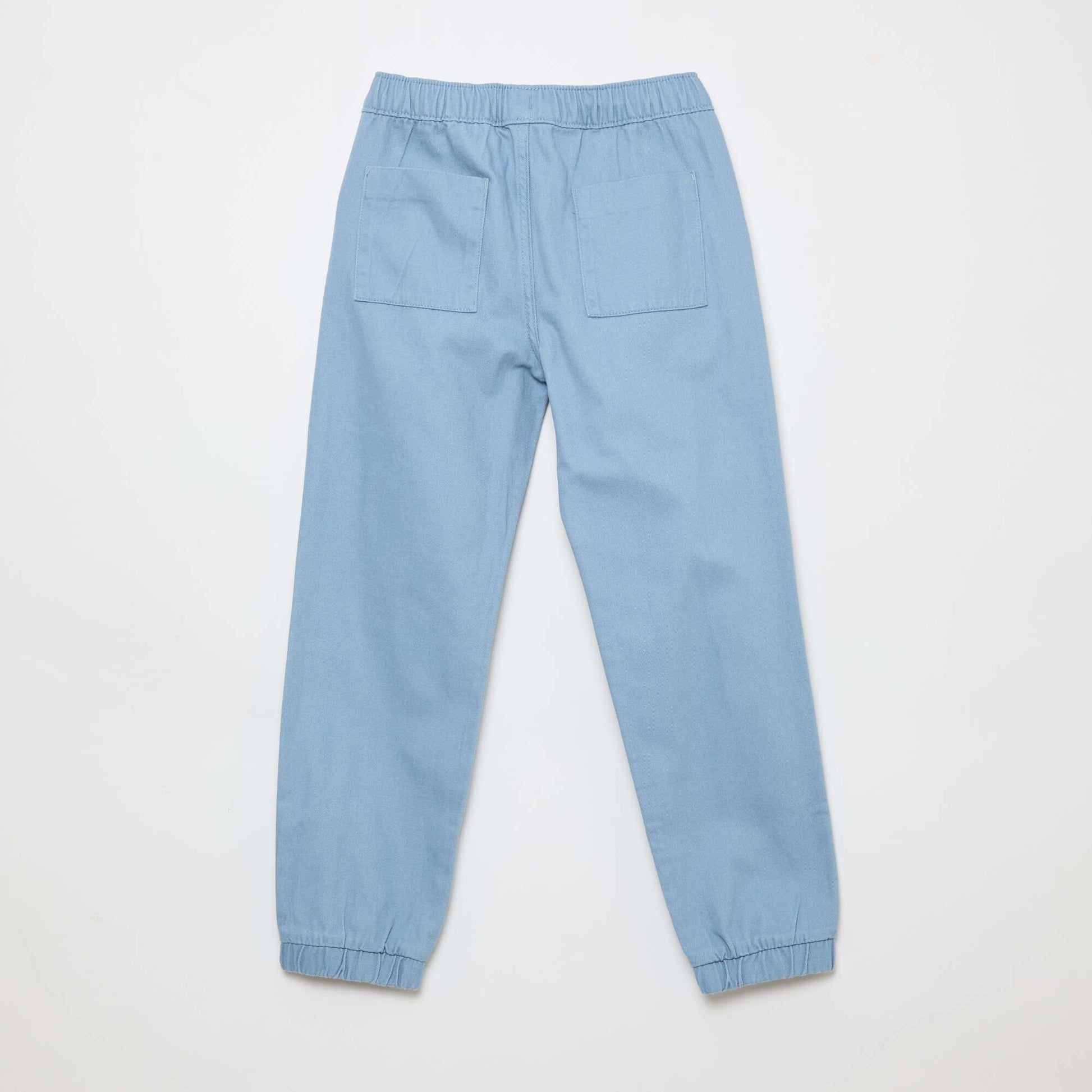 Pantalon style jogger BLEU