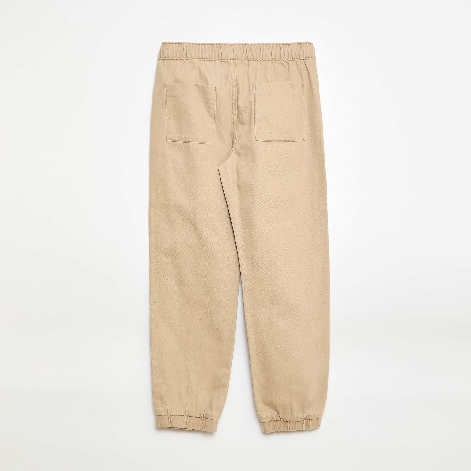 Pantalon style jogger BEIGE