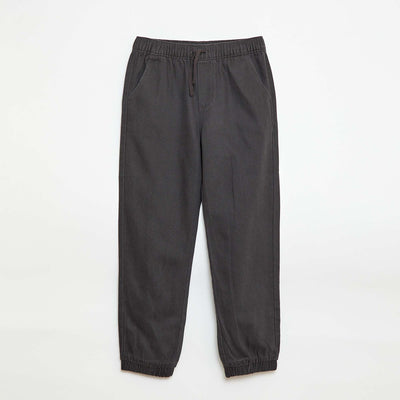 Pantalon style jogger GRIS FONCé
