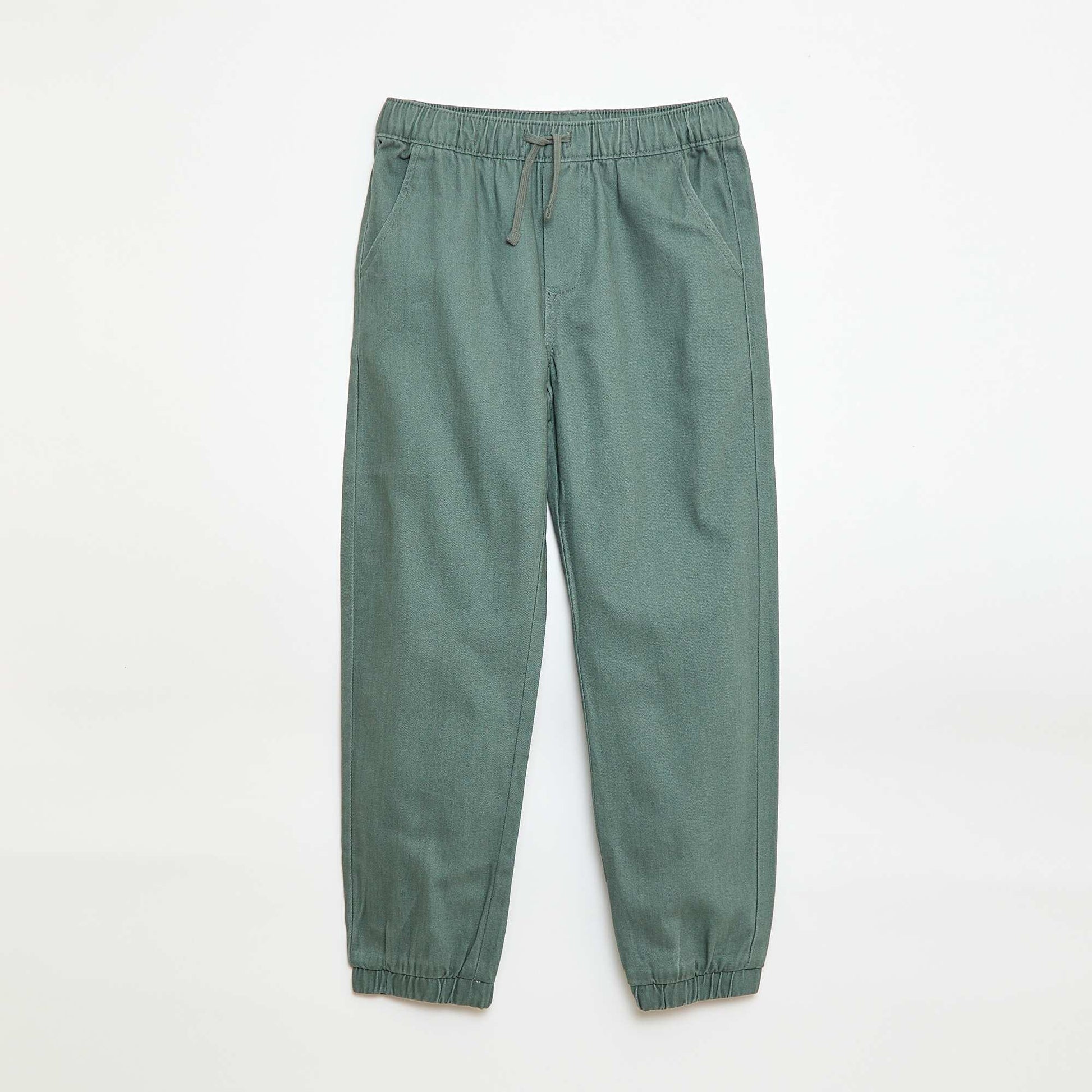 Pantalon style jogger VERT