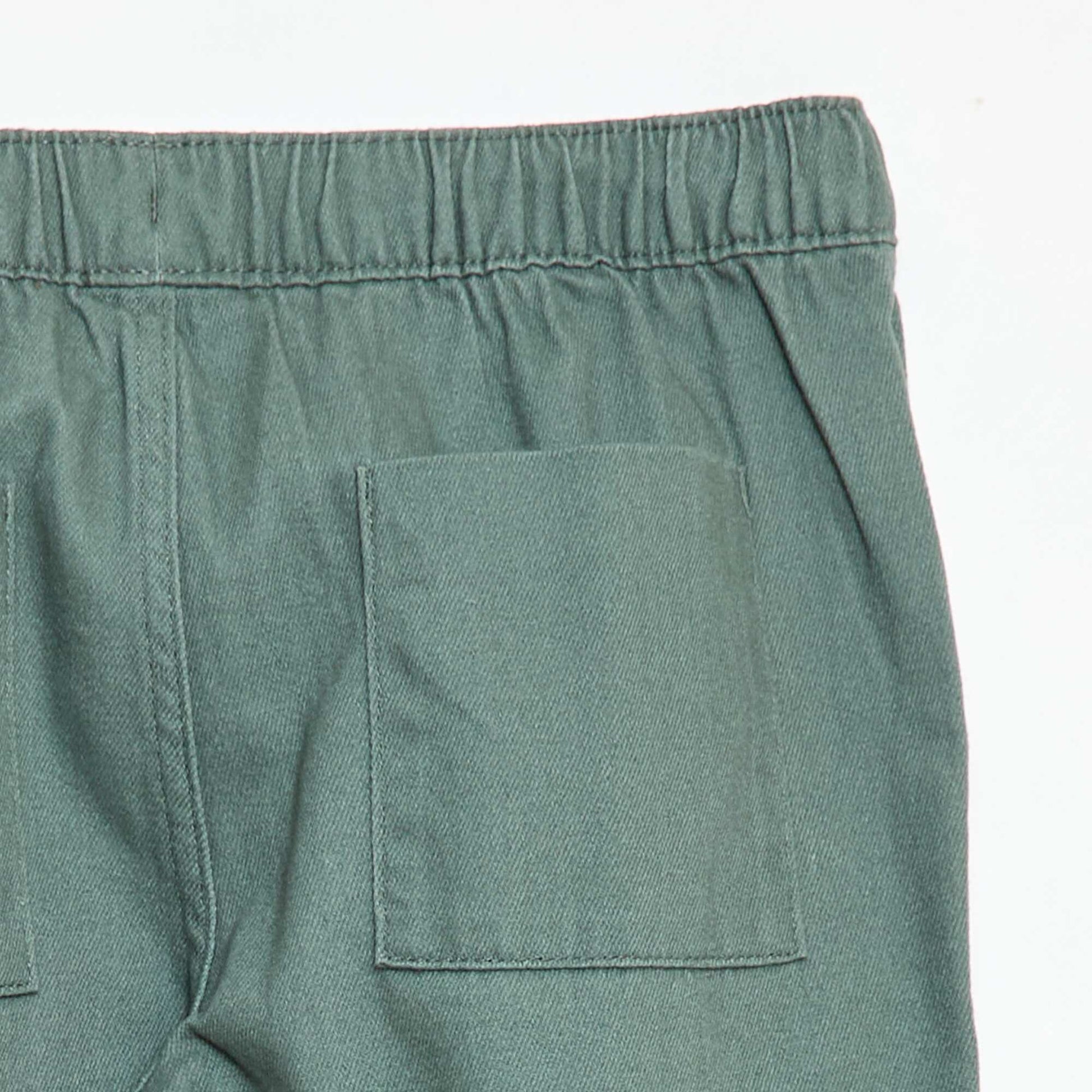 Pantalon style jogger VERT