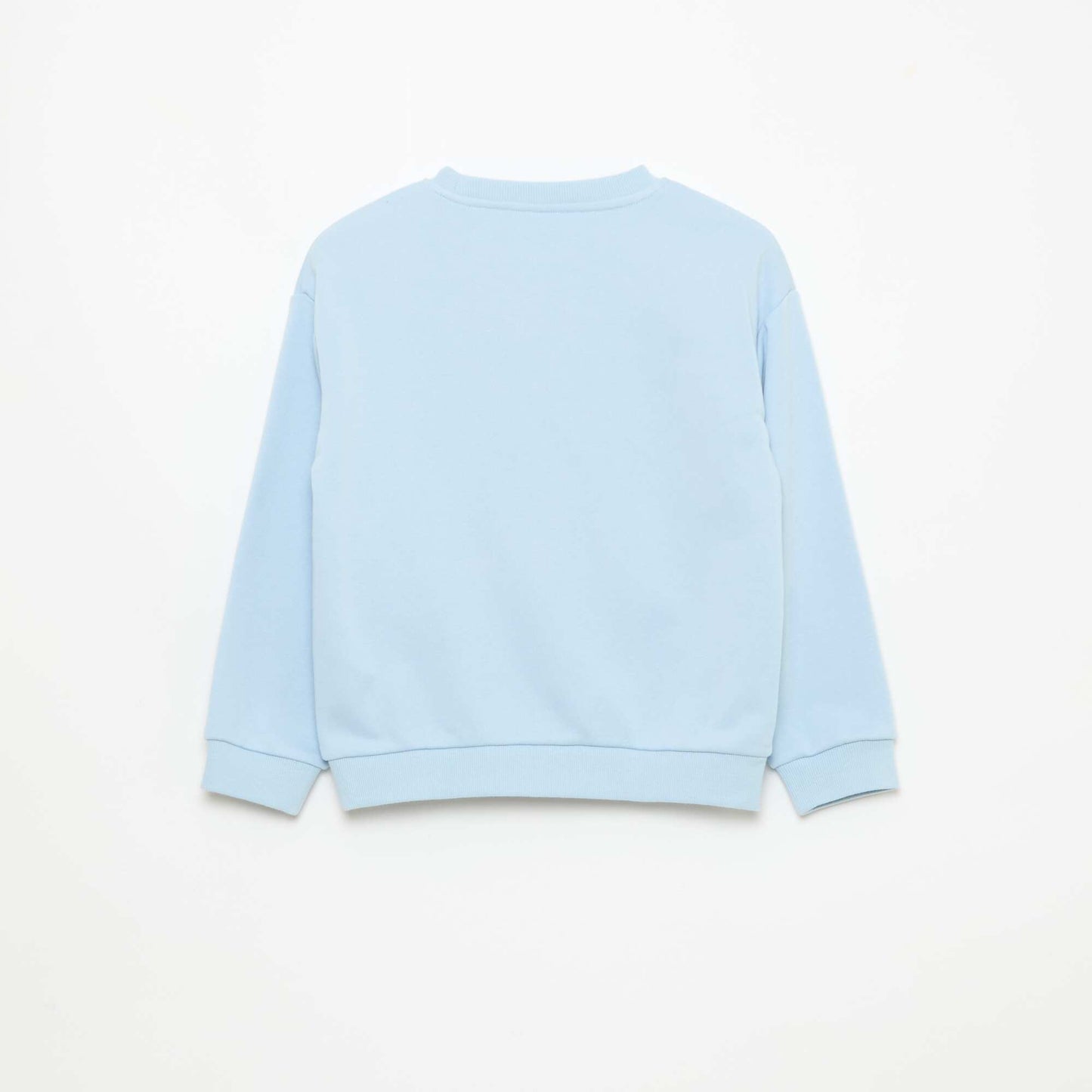 Sweat à col rond imprimé BLEU