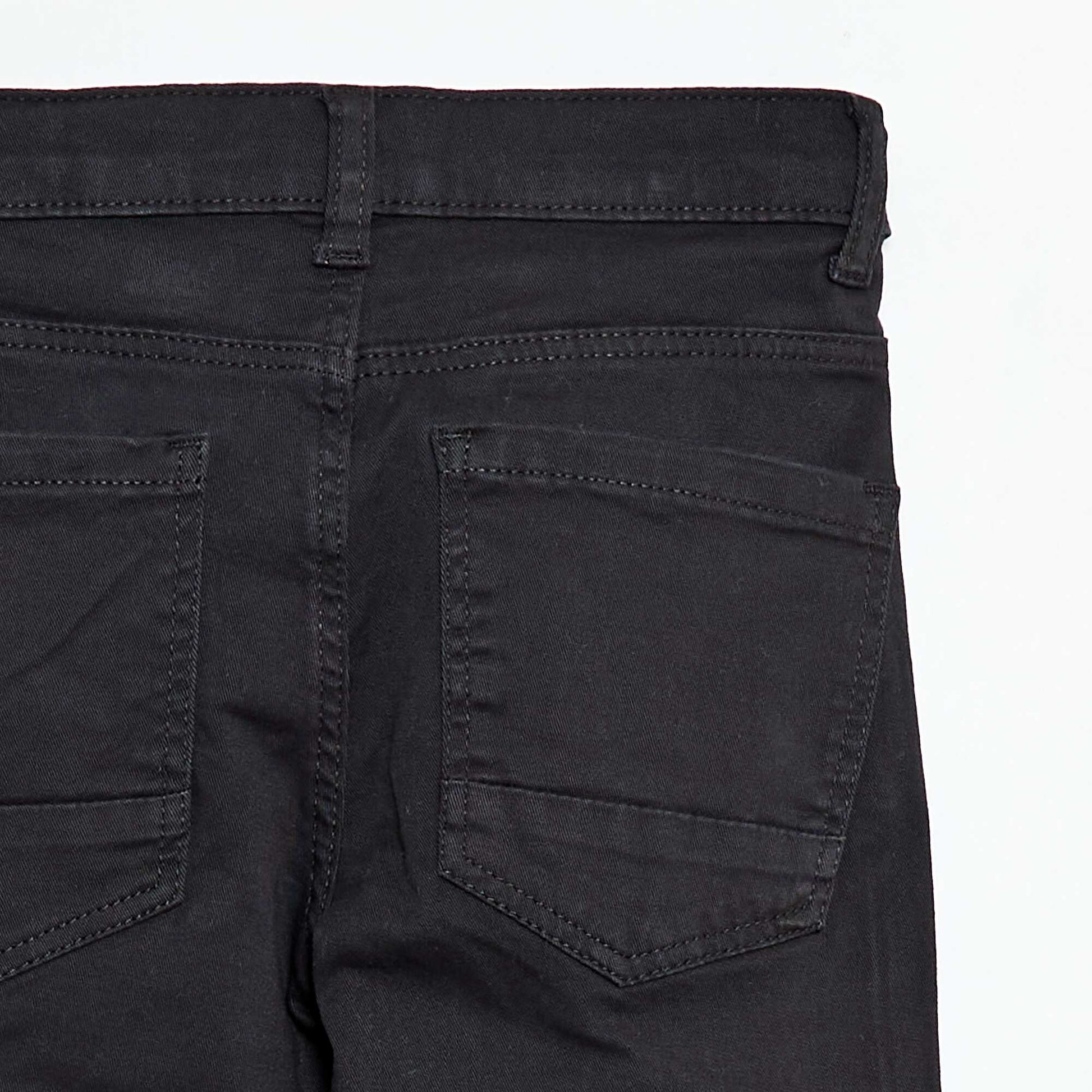 Pantalon basique skinny NOIR