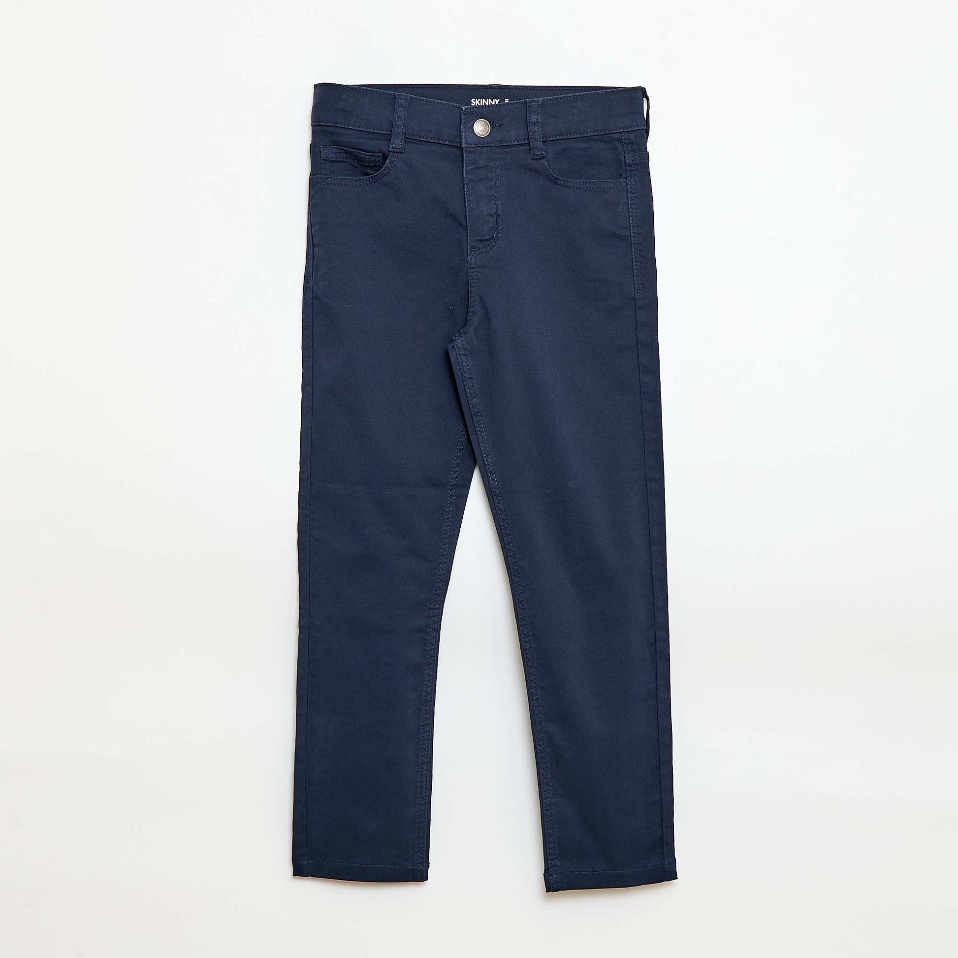Pantalon basique skinny BLEU MARINE