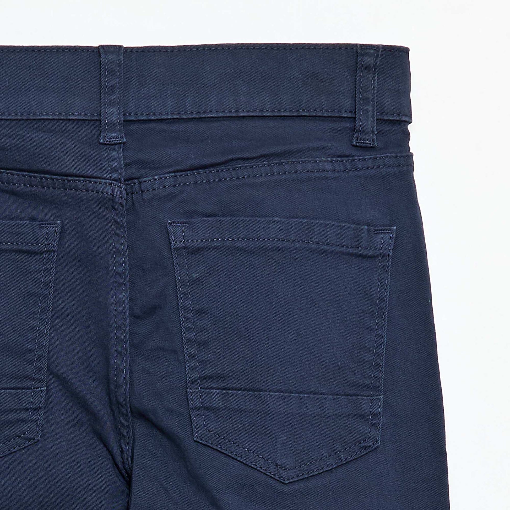 Pantalon basique skinny BLEU MARINE