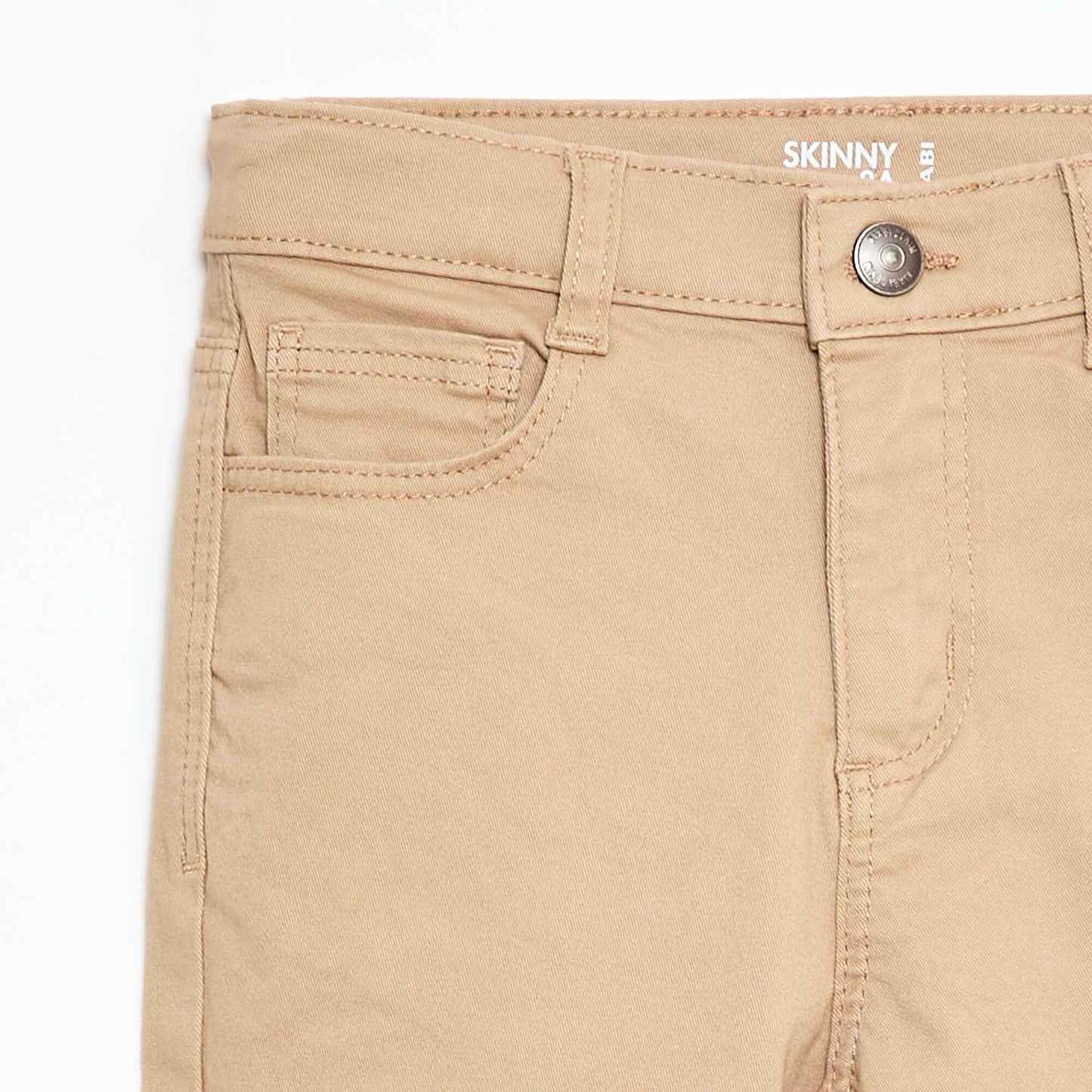 Pantalon basique skinny BEIGE
