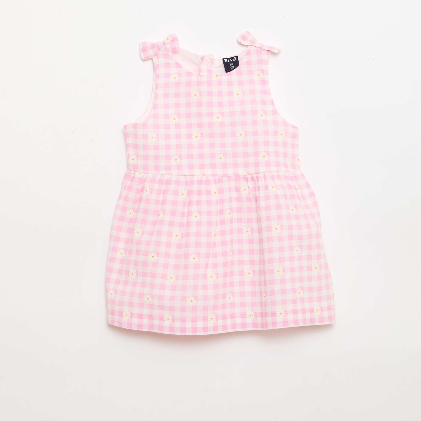 Robe coupe évasée sans manches ROSE