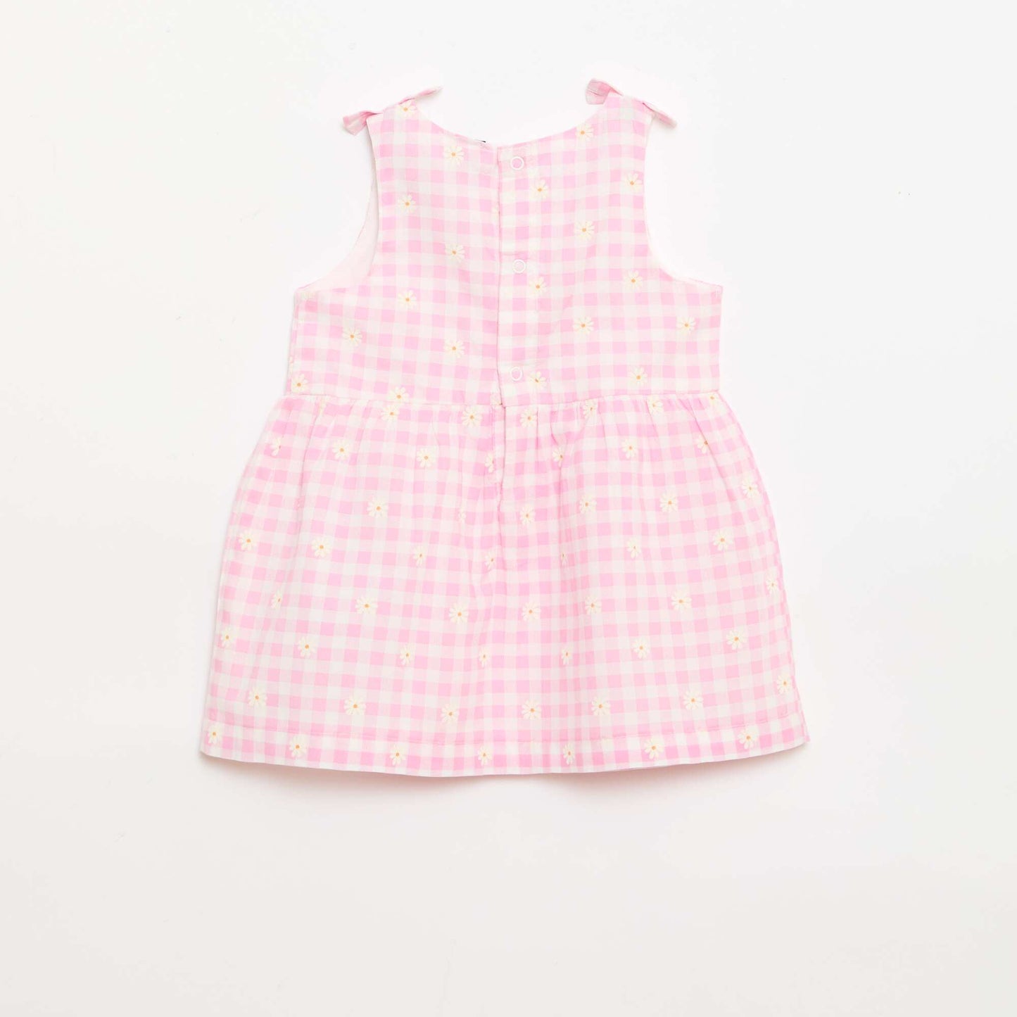 Robe coupe évasée sans manches ROSE