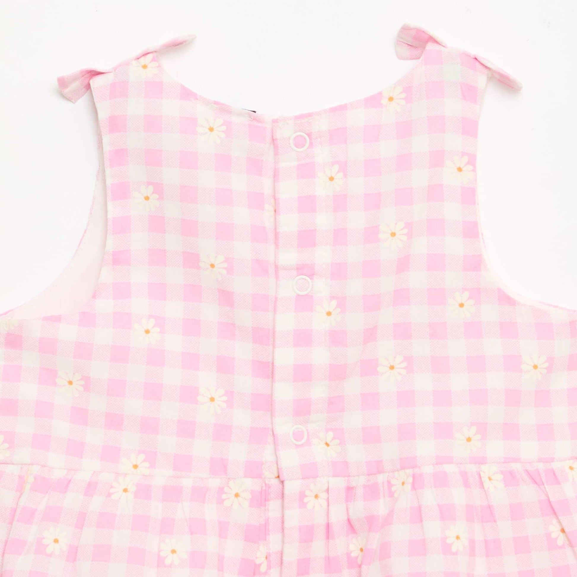 Robe coupe évasée sans manches ROSE