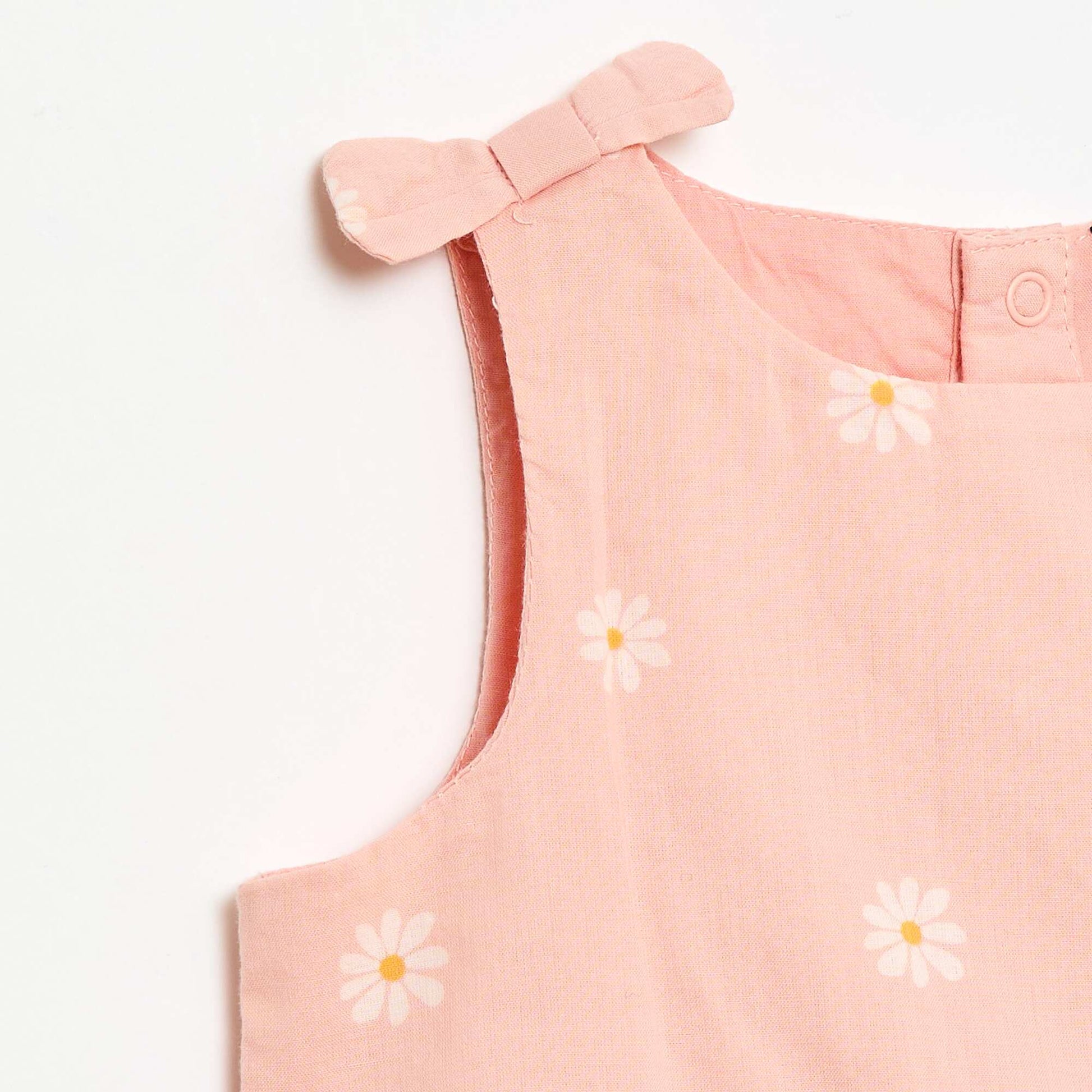 Robe coupe évasée sans manches ROSE
