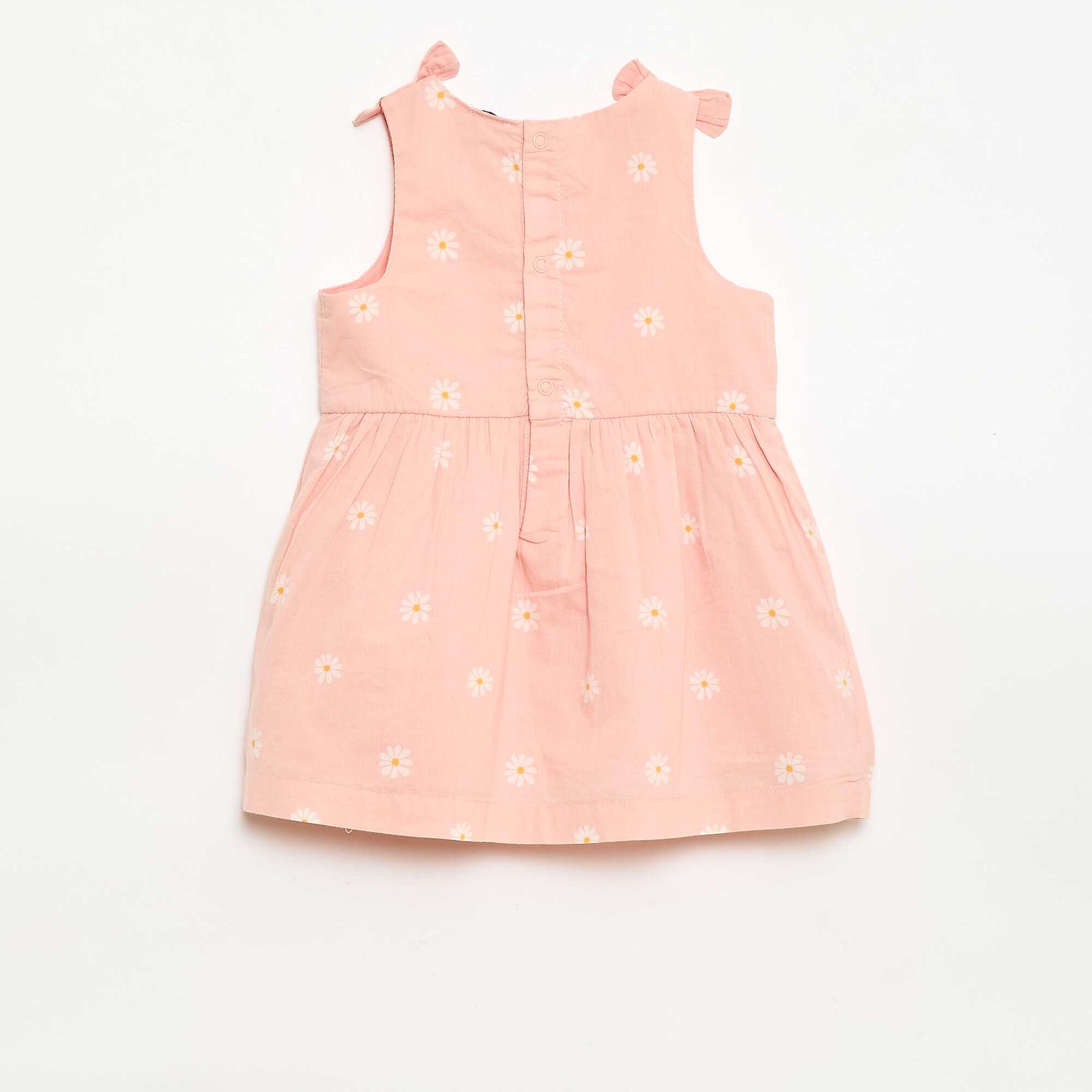 Robe coupe évasée sans manches ROSE