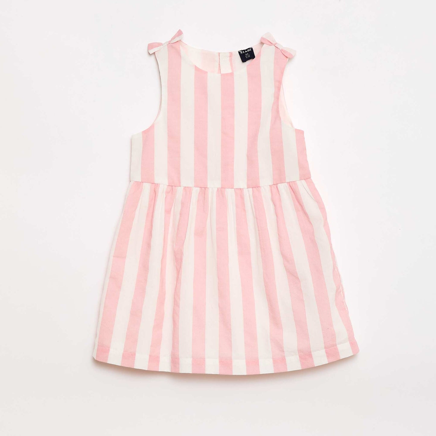 Robe coupe évasée sans manches ROSE
