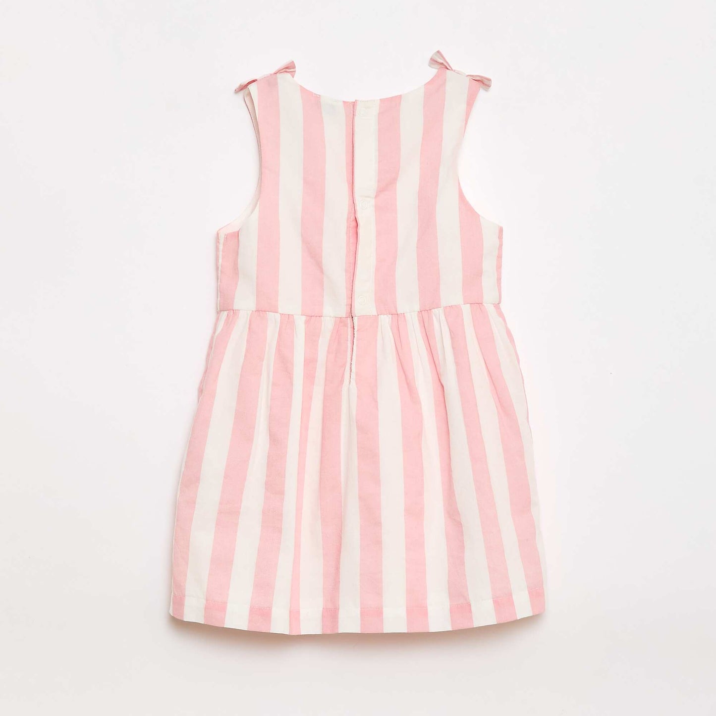 Robe coupe évasée sans manches ROSE