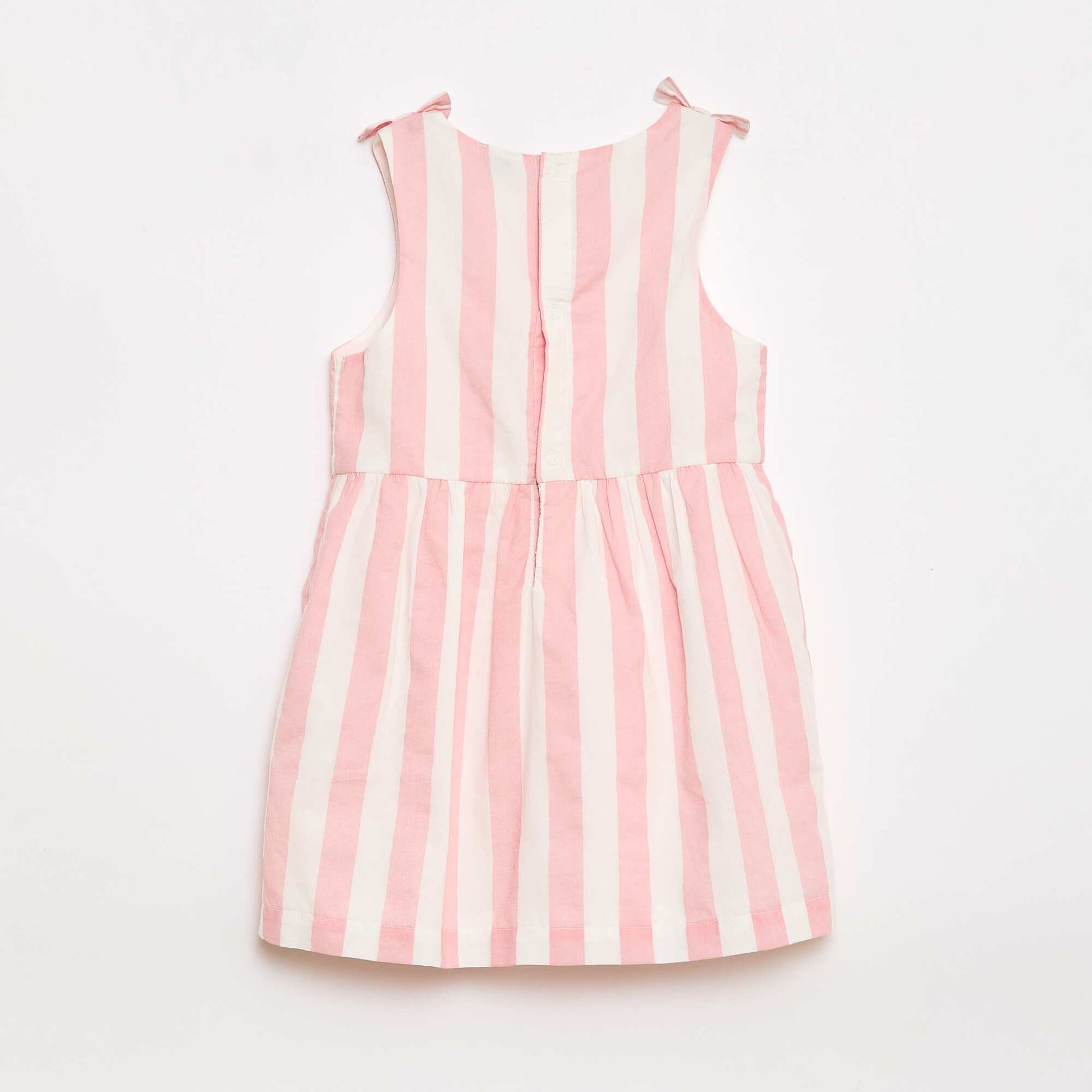 Robe coupe évasée sans manches ROSE
