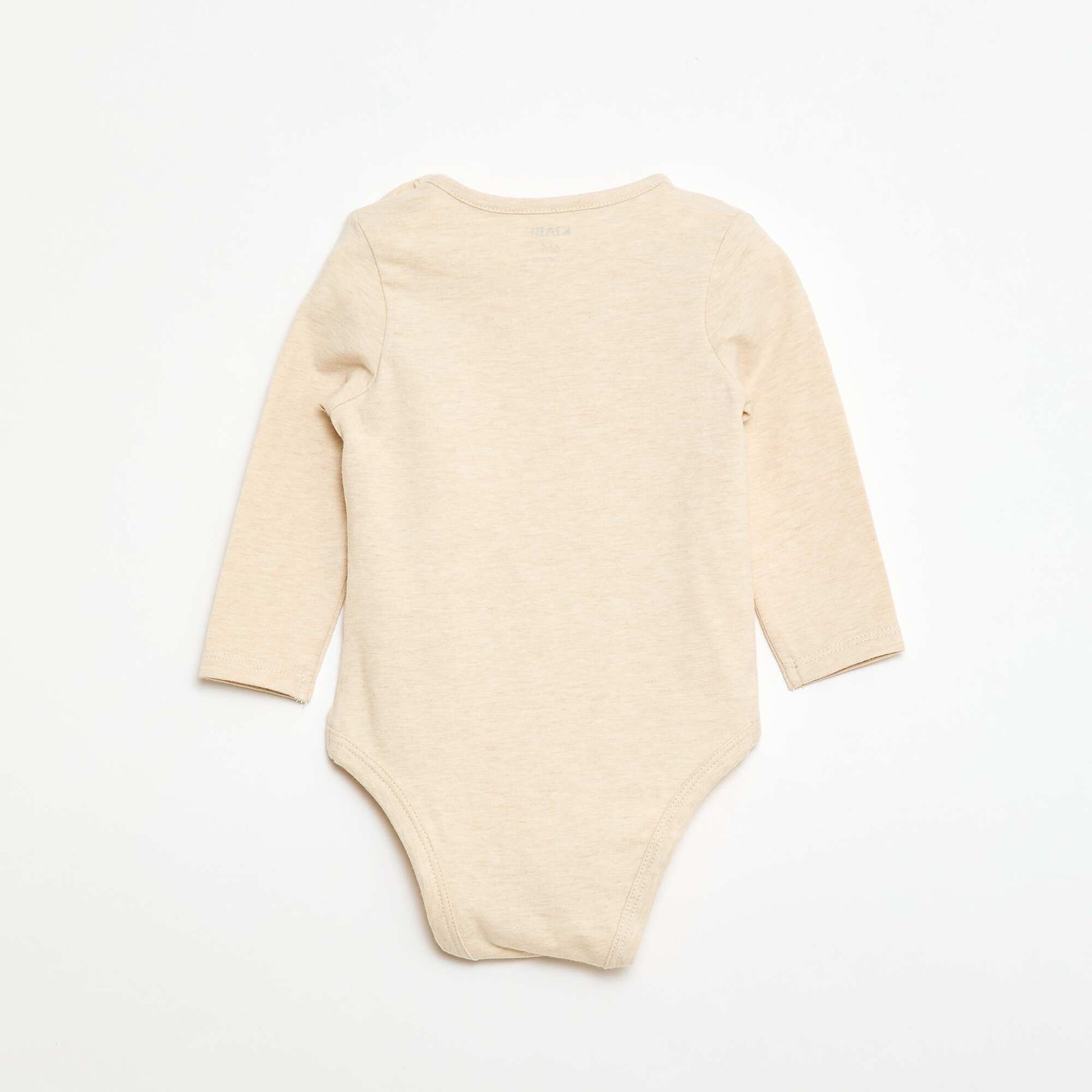 Body manches longues - mixte BEIGE