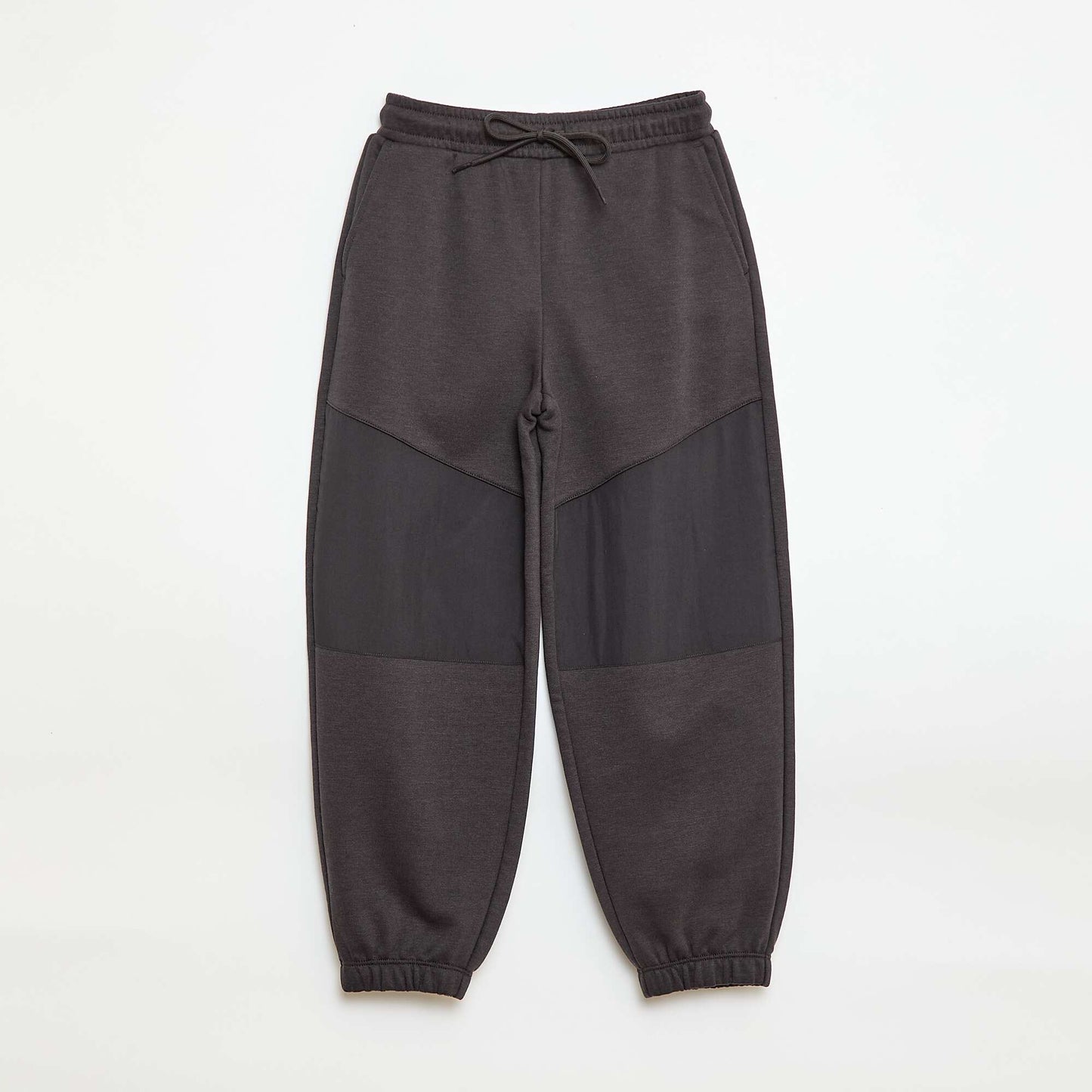 Jogging bi-matière NOIR
