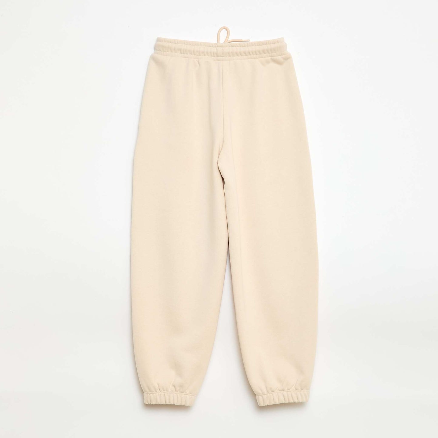 Jogging bi-matière BEIGE
