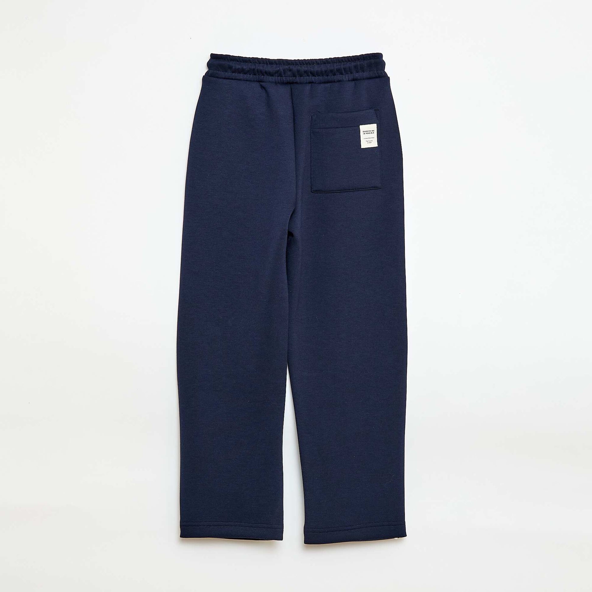 Jogging en molleton BLEU