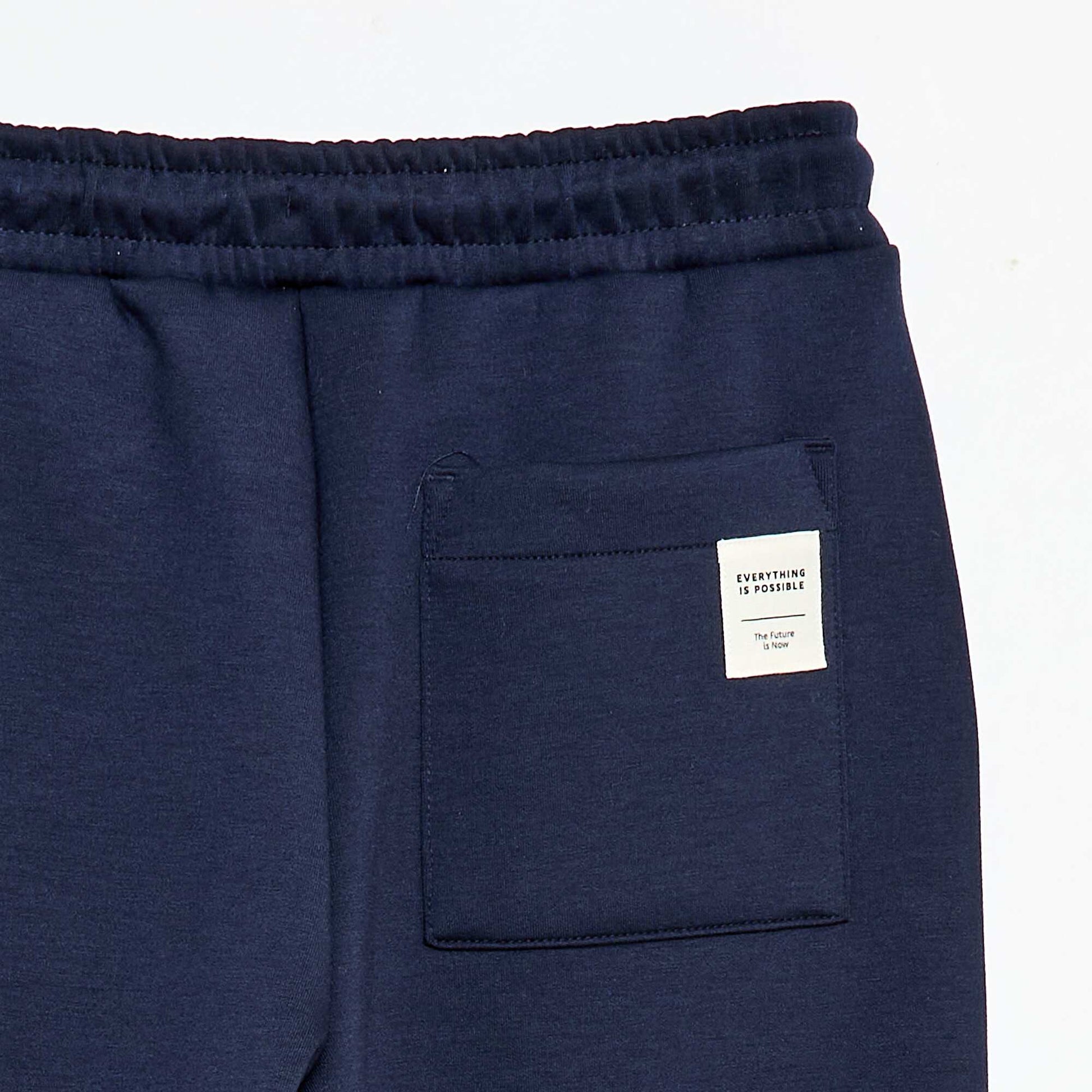 Jogging en molleton BLEU