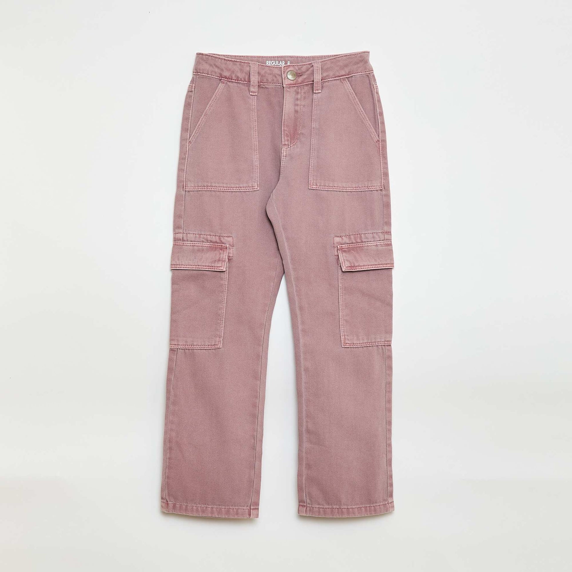 Pantalon en denim multipoches VIOLET
