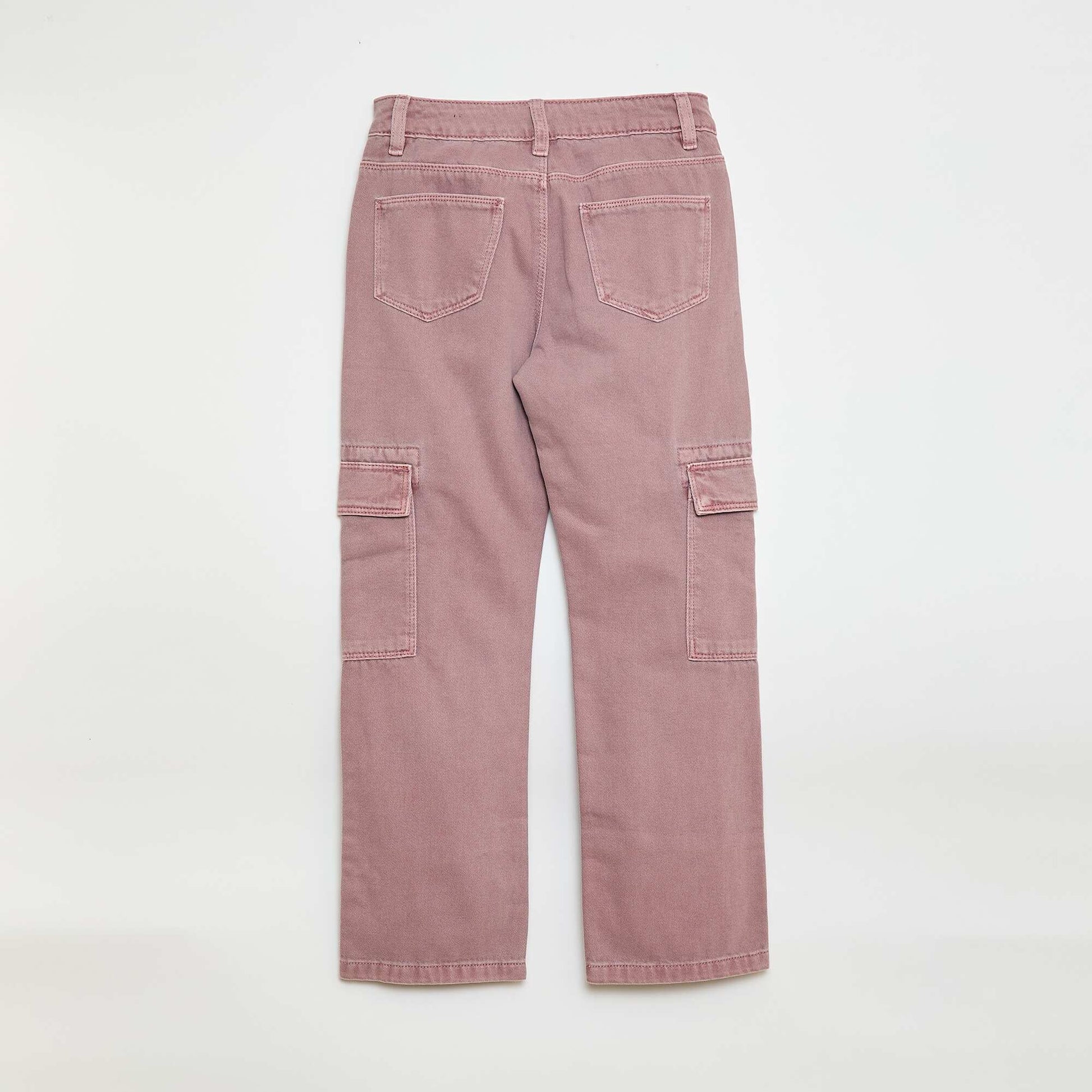 Pantalon en denim multipoches VIOLET