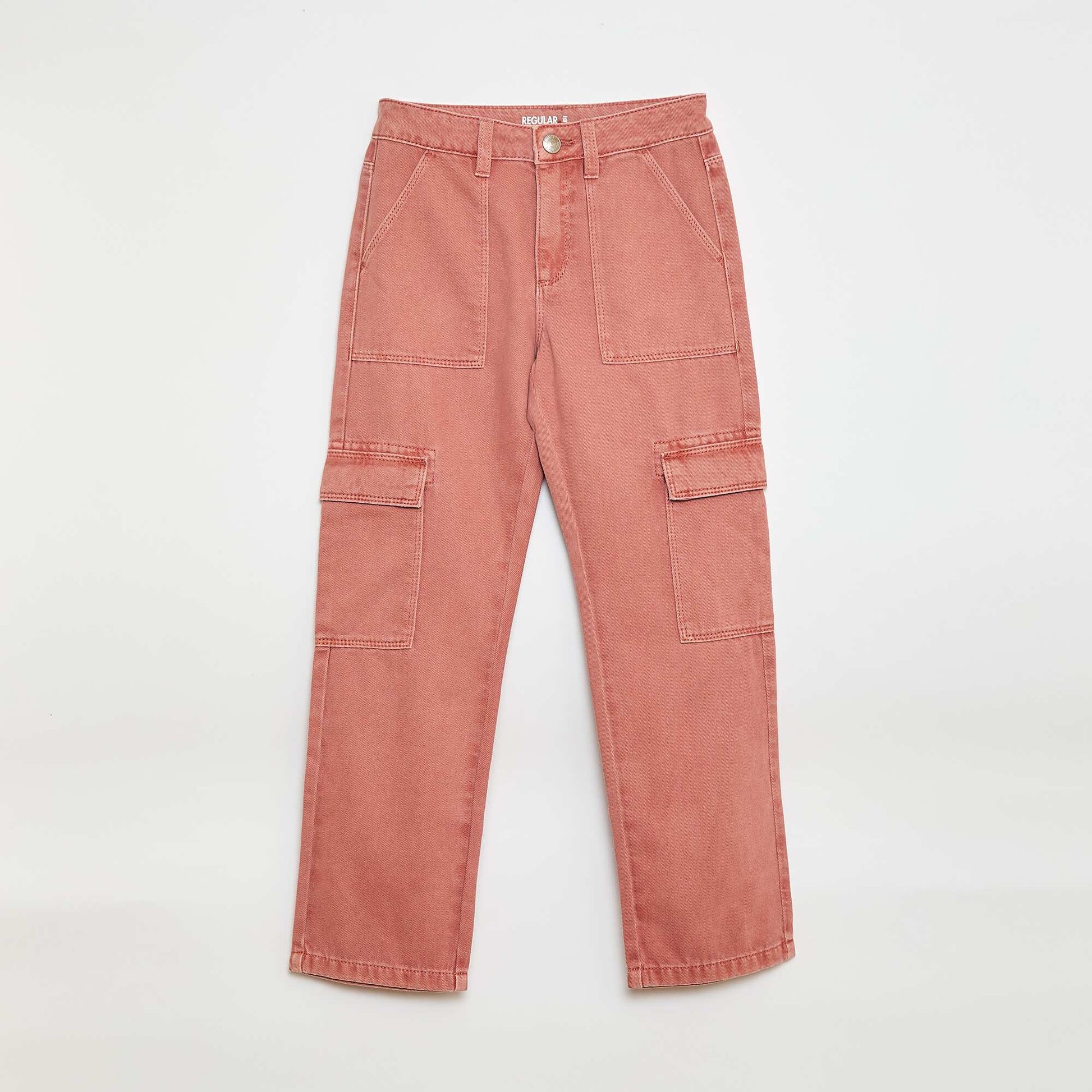 Pantalon en denim multipoches ROSE