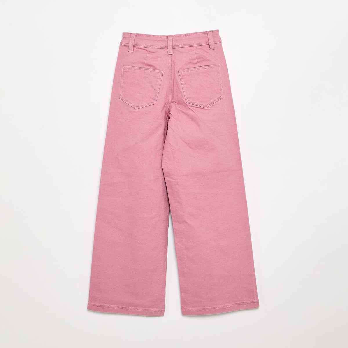 Pantalon wide leg sans poches devant ROSE