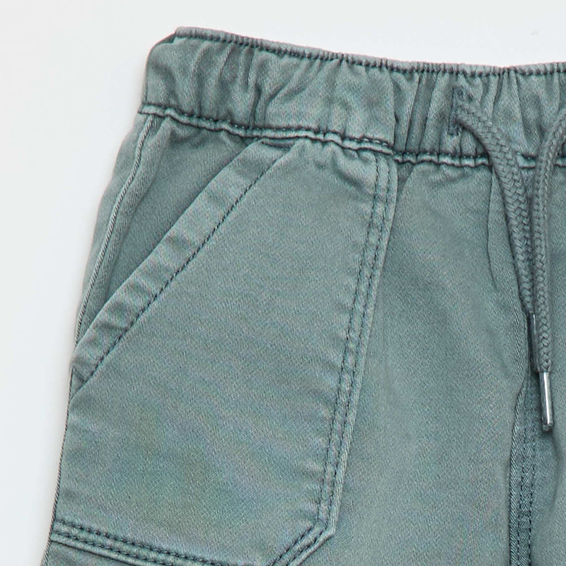 Pantalon relax fit BLEU