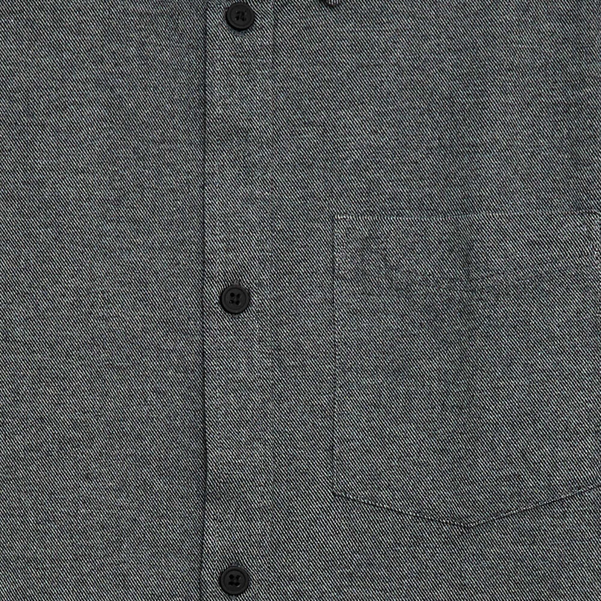 Chemise en flanelle uni GRIS