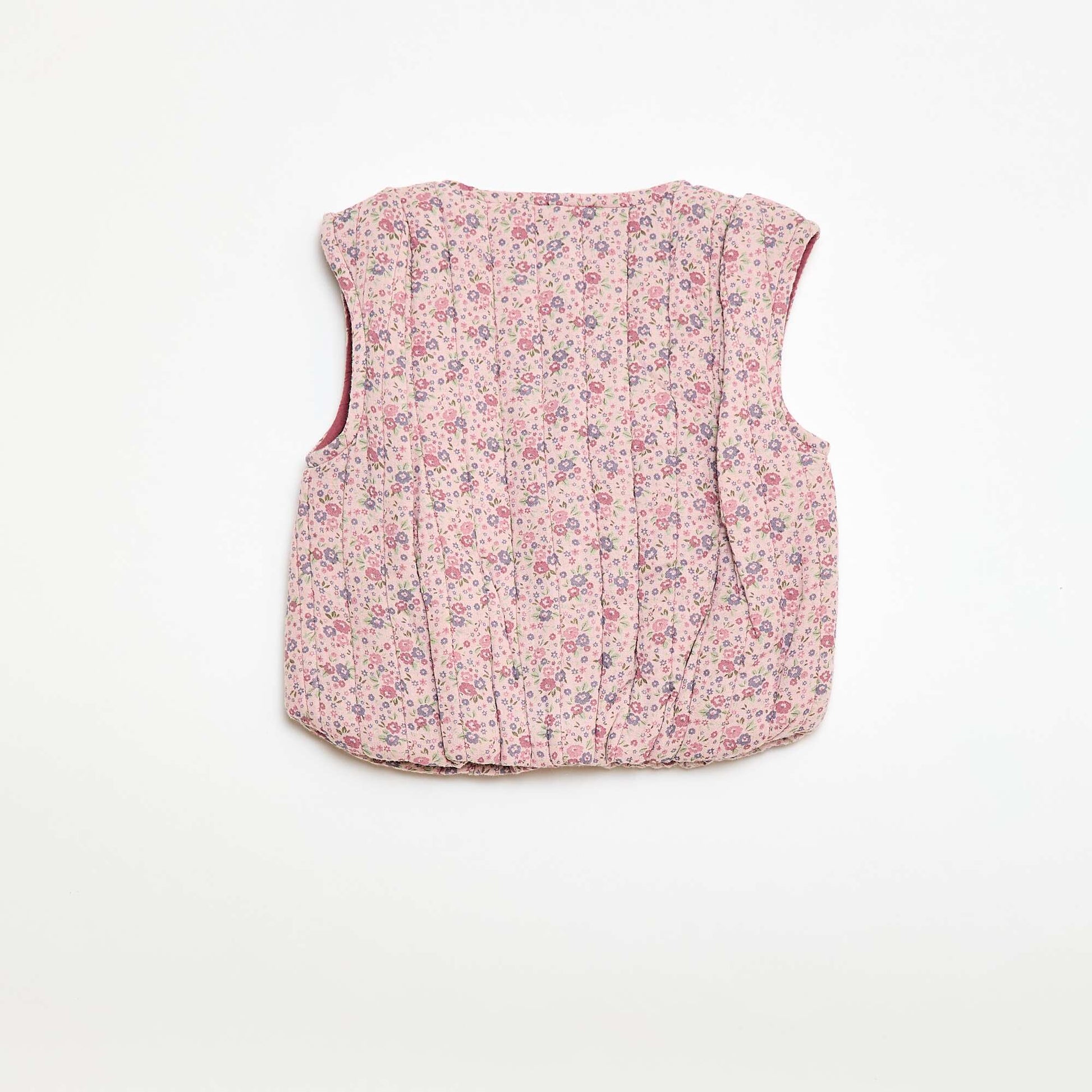 Veste matelassée en gaze de coton VIOLET