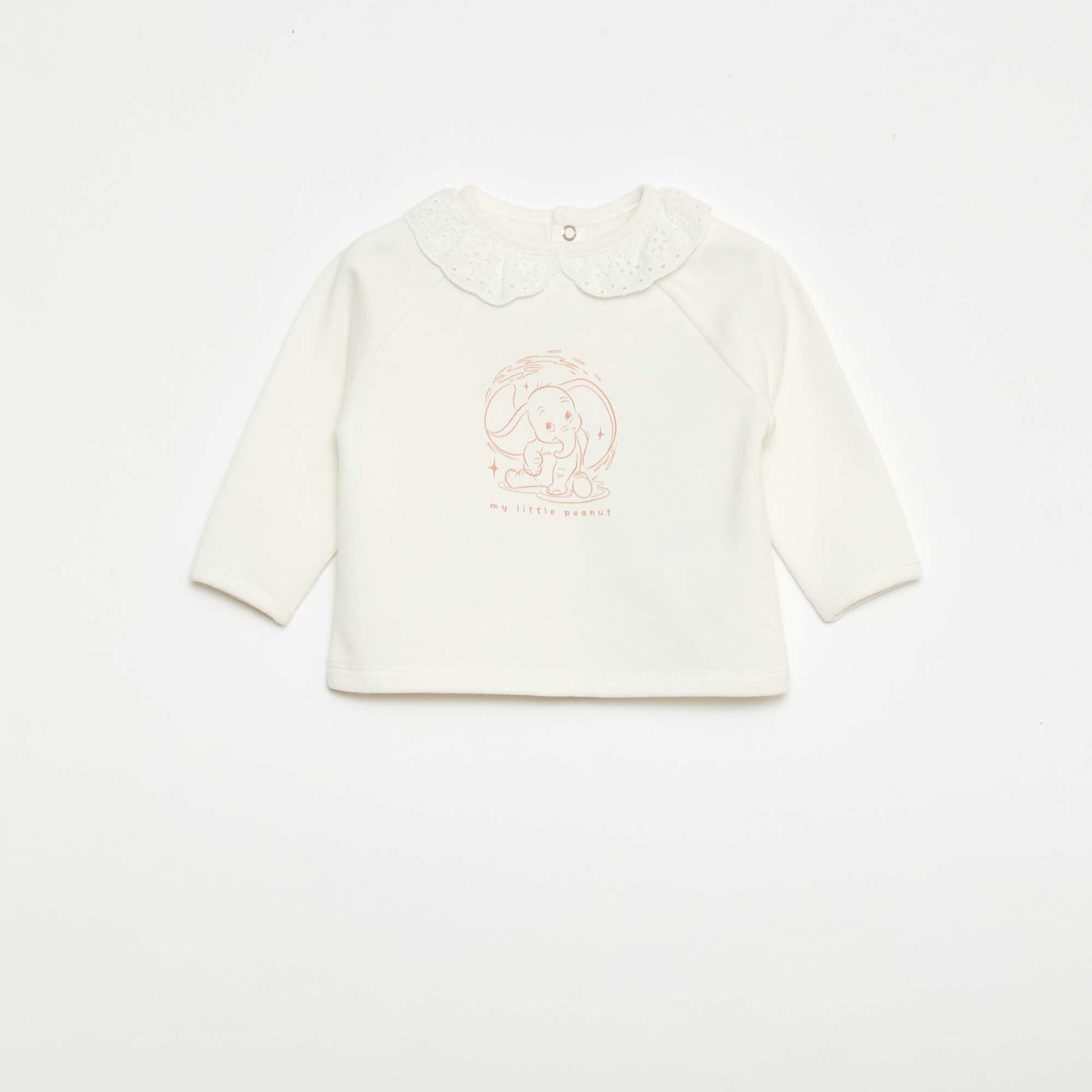 Ensemble Sweat + legging + bandeau 'Dumbo' - 3 pièces BLANC