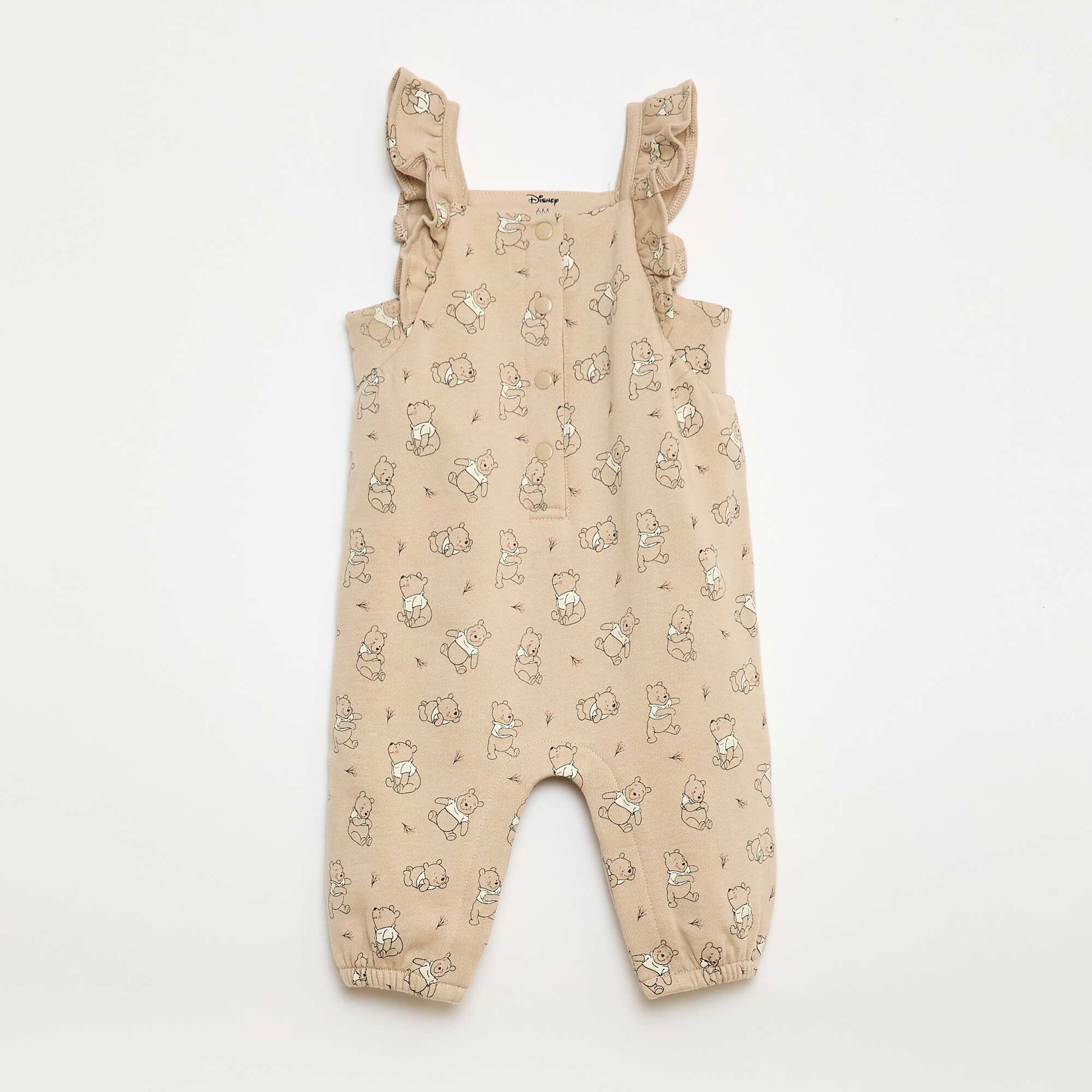 Ensemble Salopette 'Winnie' + bandeau + t-shirt - 3 pièces ROSE