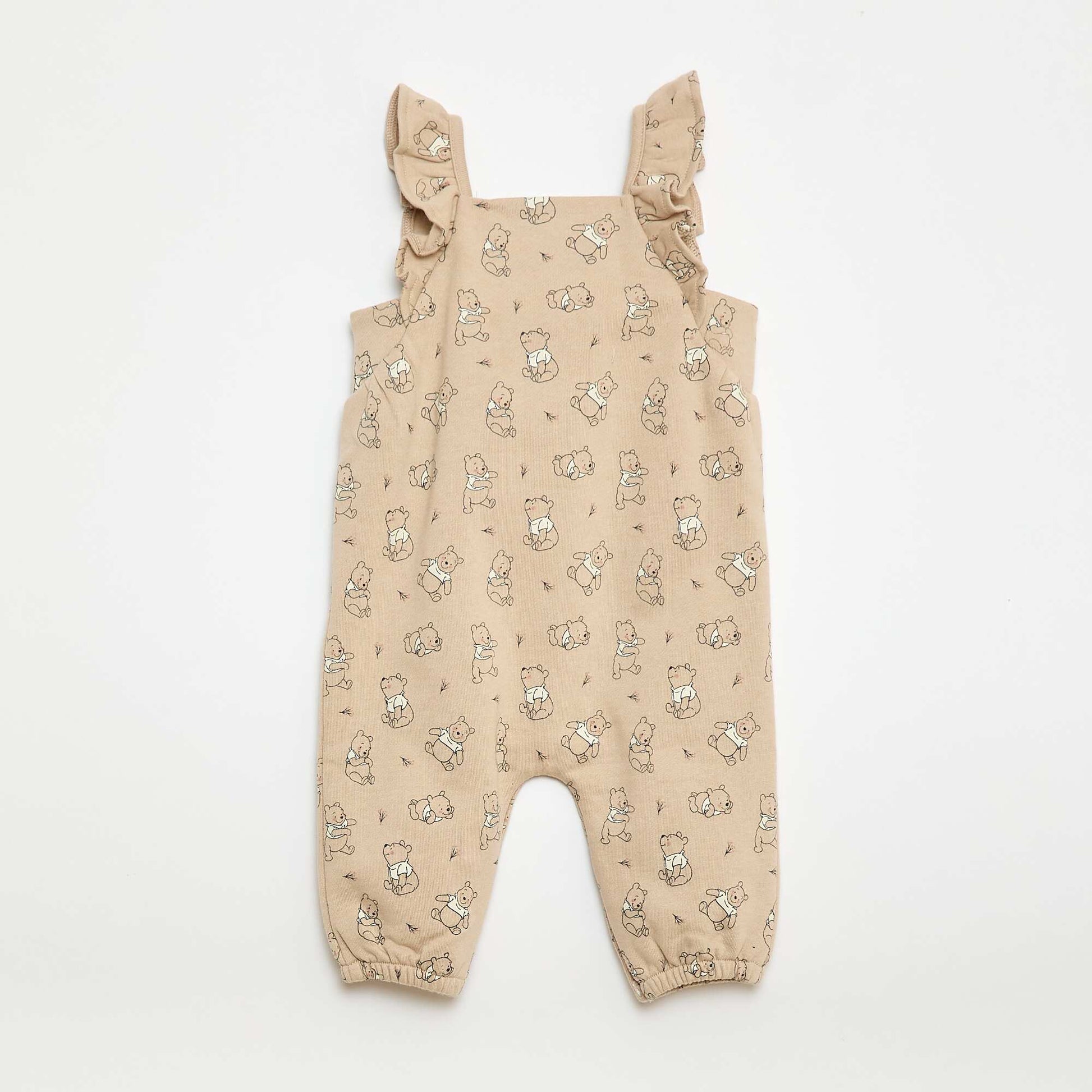 Ensemble Salopette 'Winnie' + bandeau + t-shirt - 3 pièces ROSE