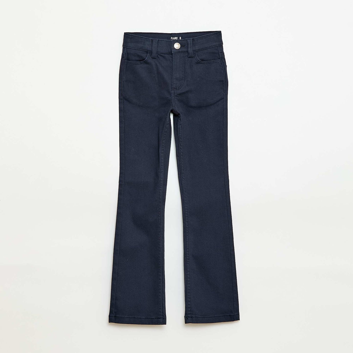 Pantalon flare - Coupe + ajustée BLEU MARINE