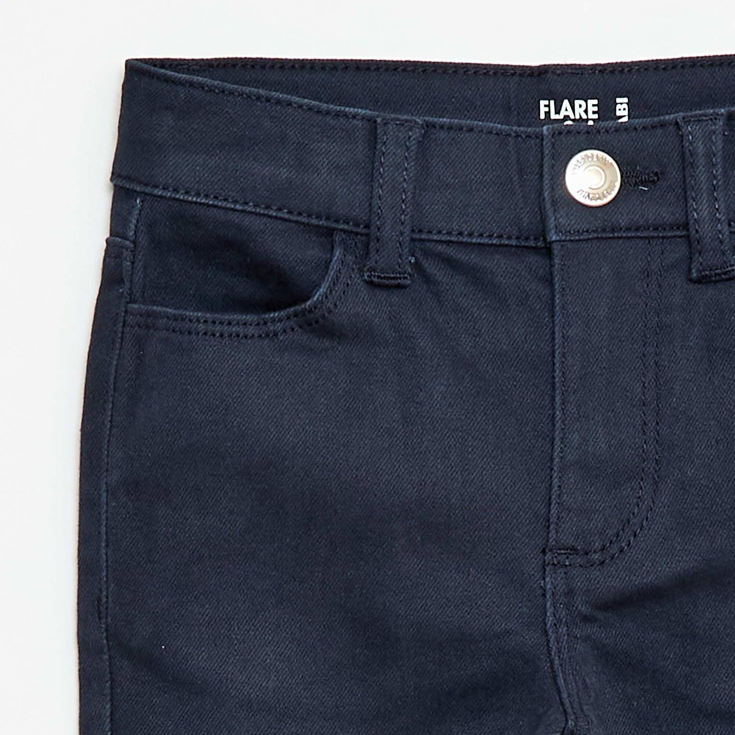Pantalon flare - Coupe + ajustée BLEU MARINE
