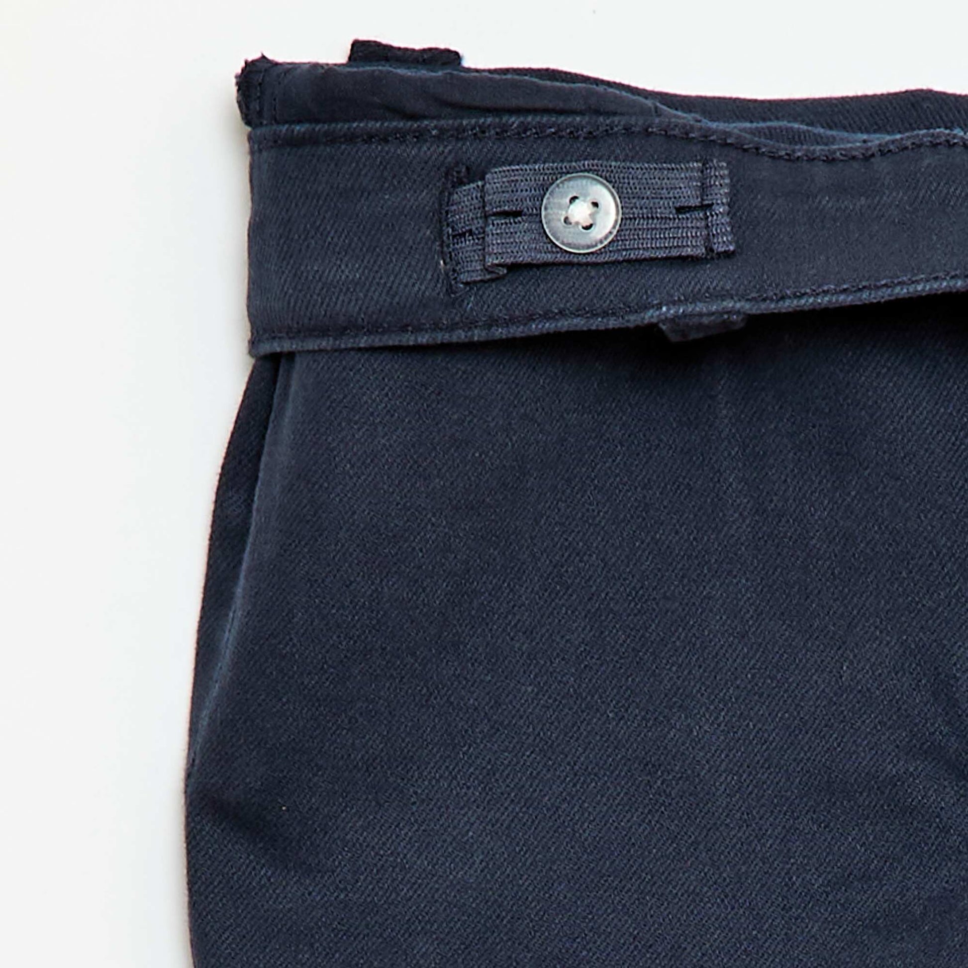 Pantalon flare - Coupe + ajustée BLEU MARINE