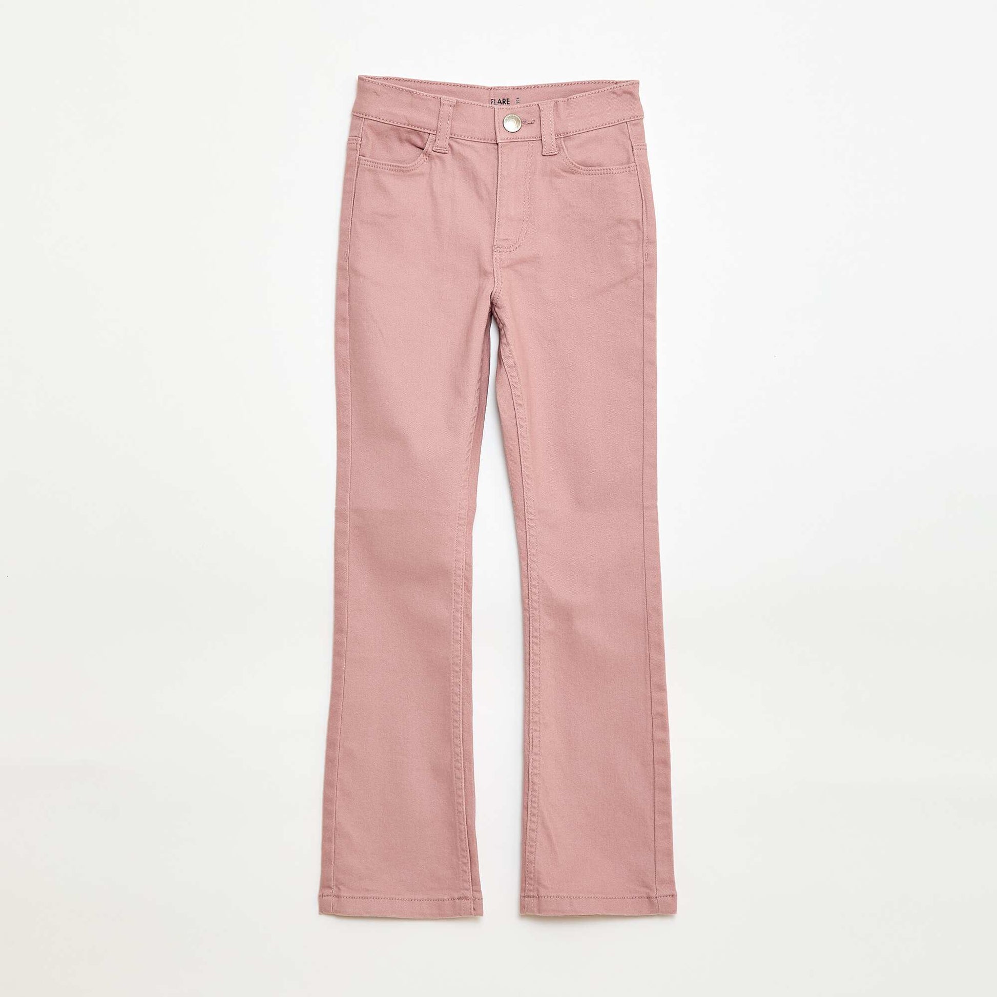 Pantalon flare - Coupe + ajustée ROSE