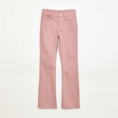 Pantalon flare - Coupe + ajustée ROSE